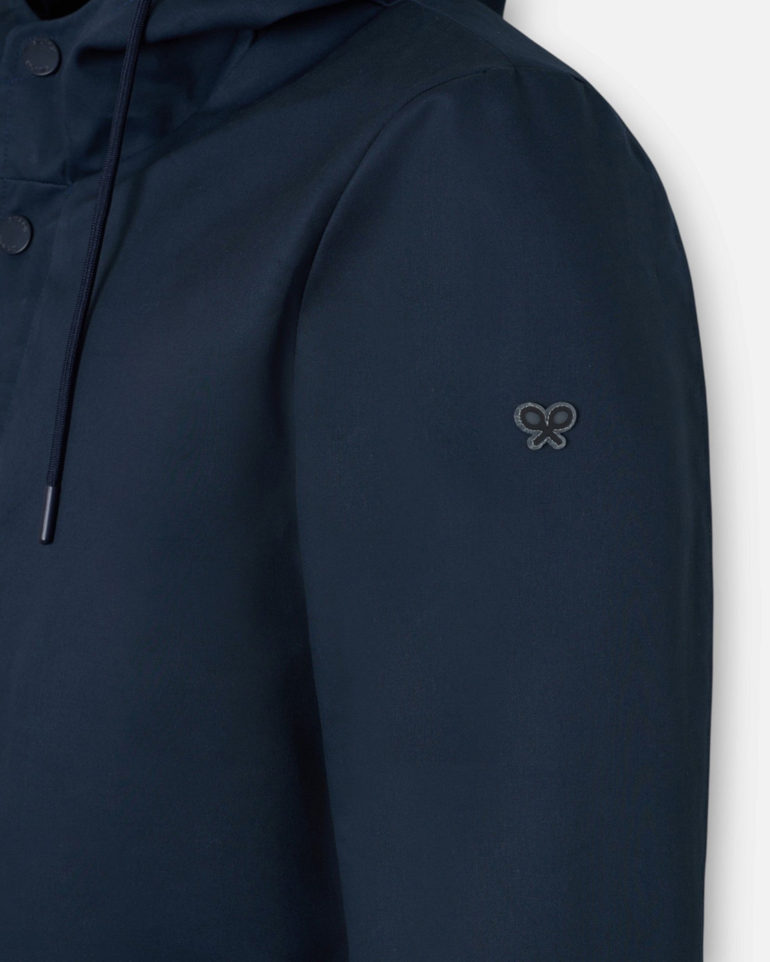 Parka com Bolsos Azul-marinho-3