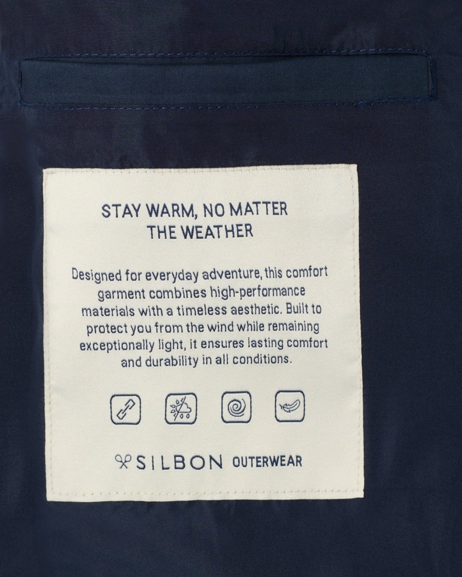 Parka com Bolsos Azul-marinho-5