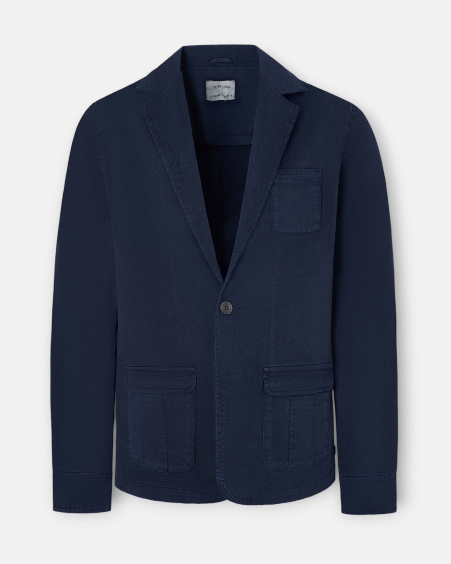 Imagem 0 de Semiblazer com Bolsos de Aba