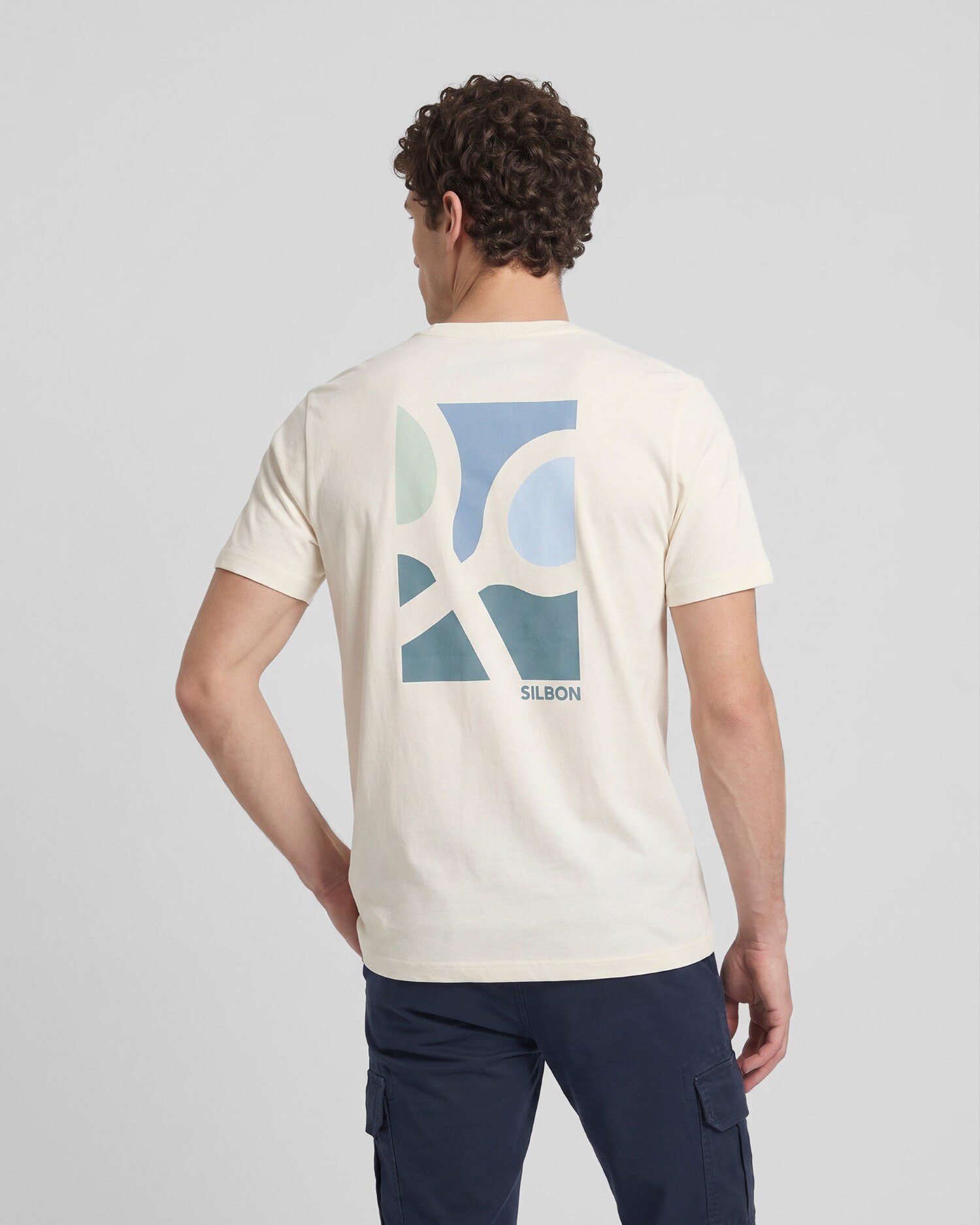 T-shirt Poster Raquetes Creme-2