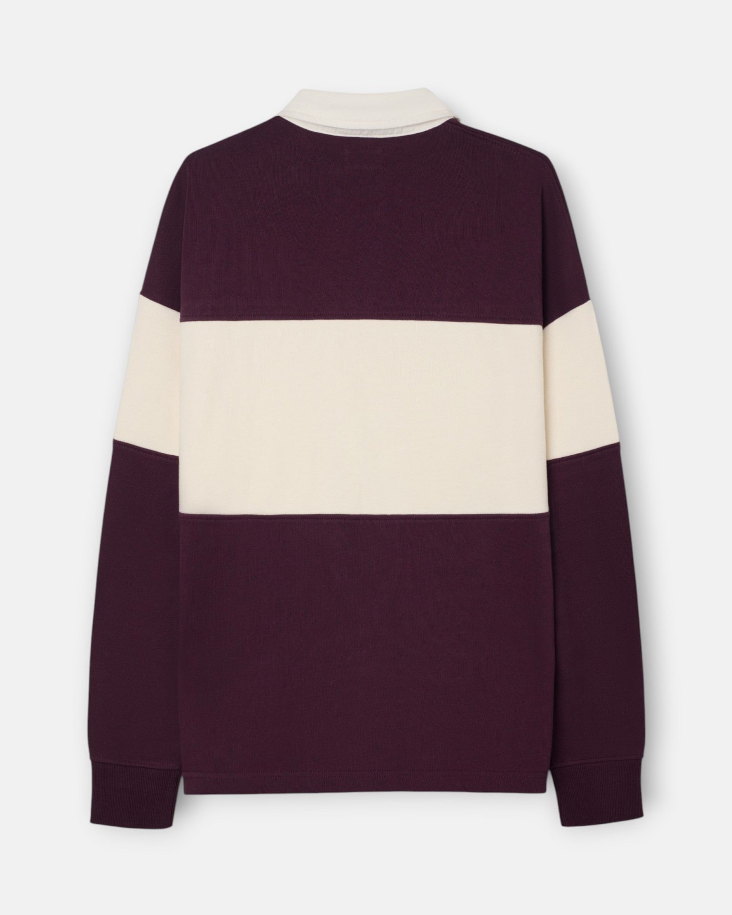 Sweatshirt Relaxed com Gola Polo Bordeaux-3