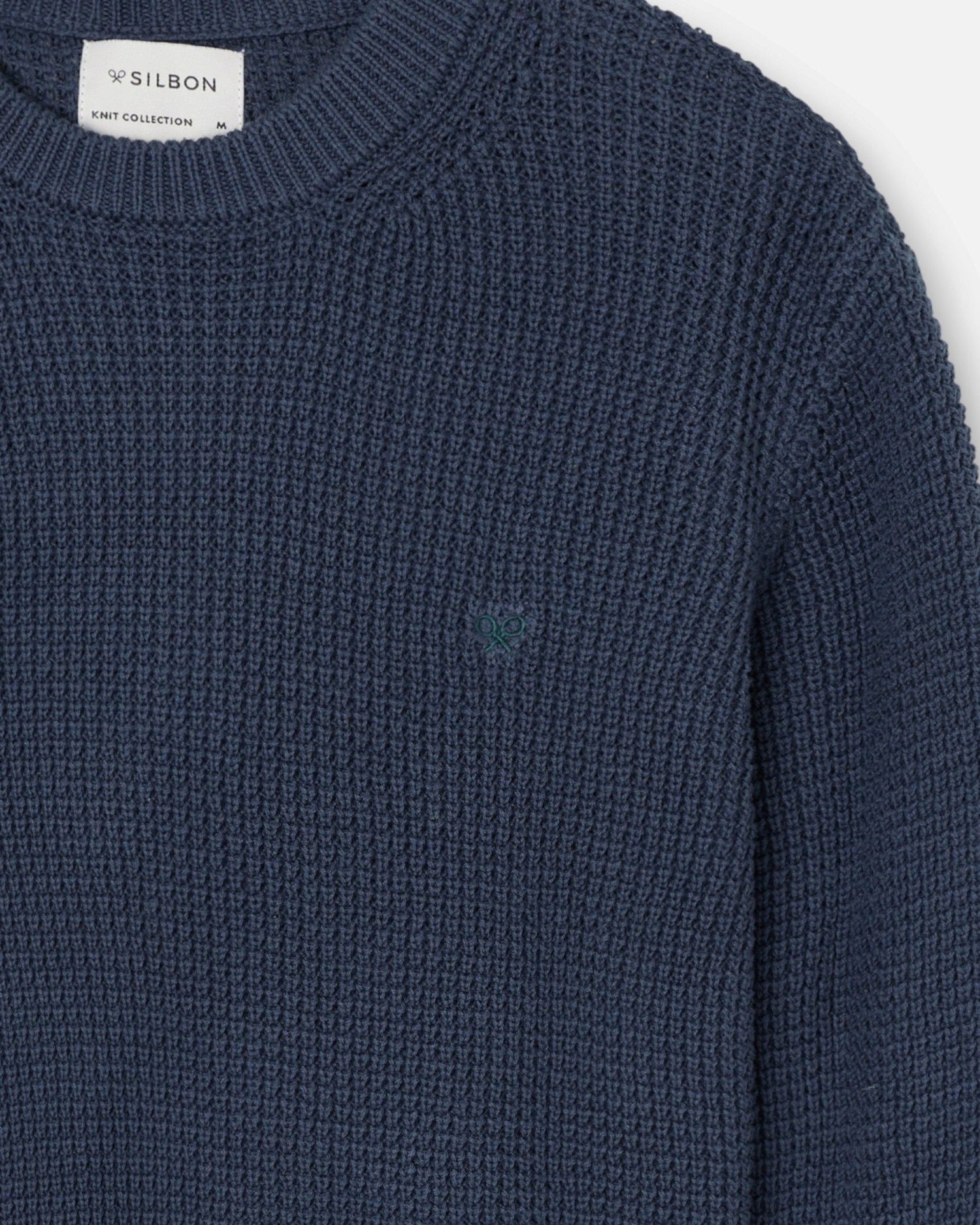 Camisola de Estrutura Azul-marinho-2