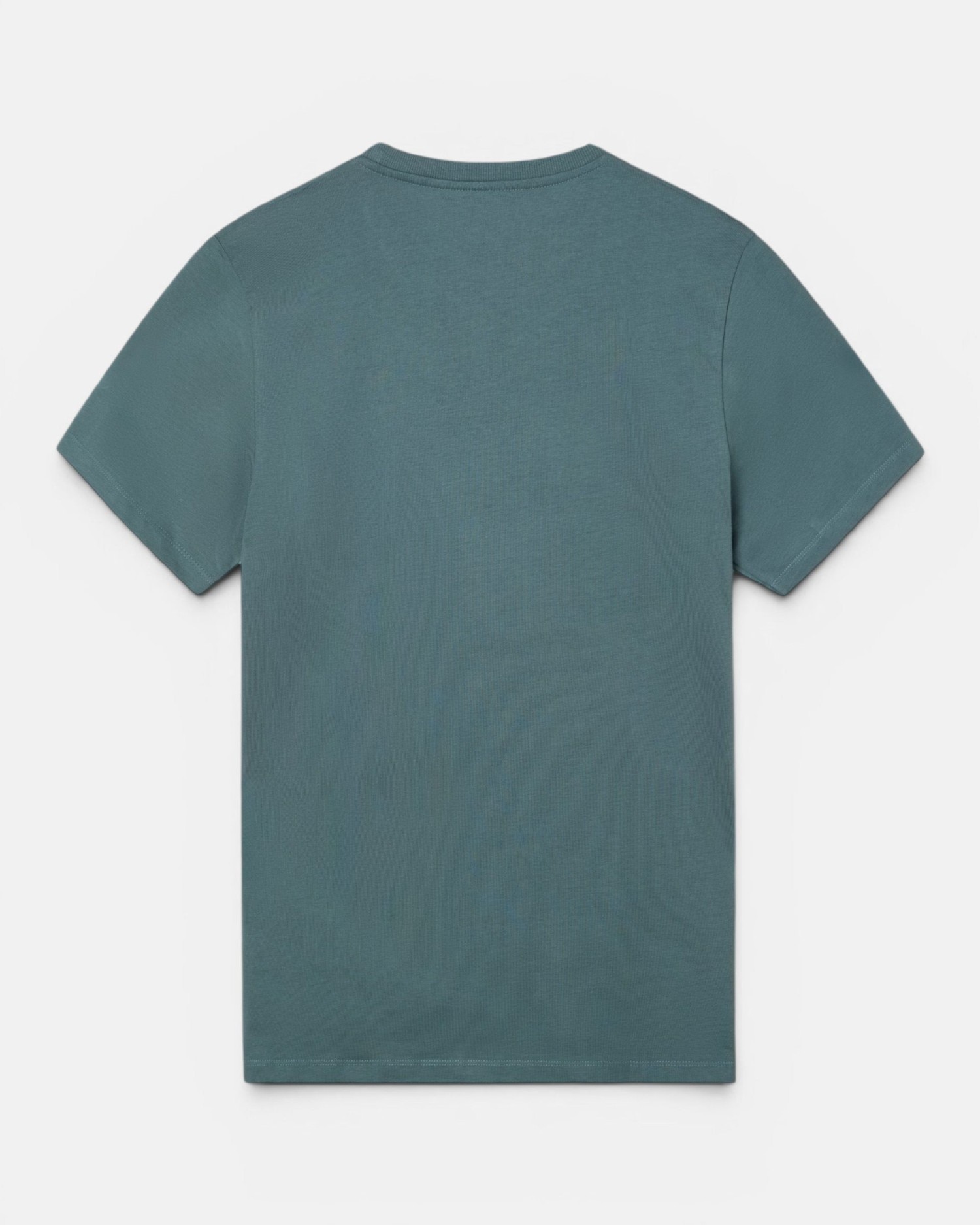 T-shirt Clássica com Minilogo Verde-escuro-3
