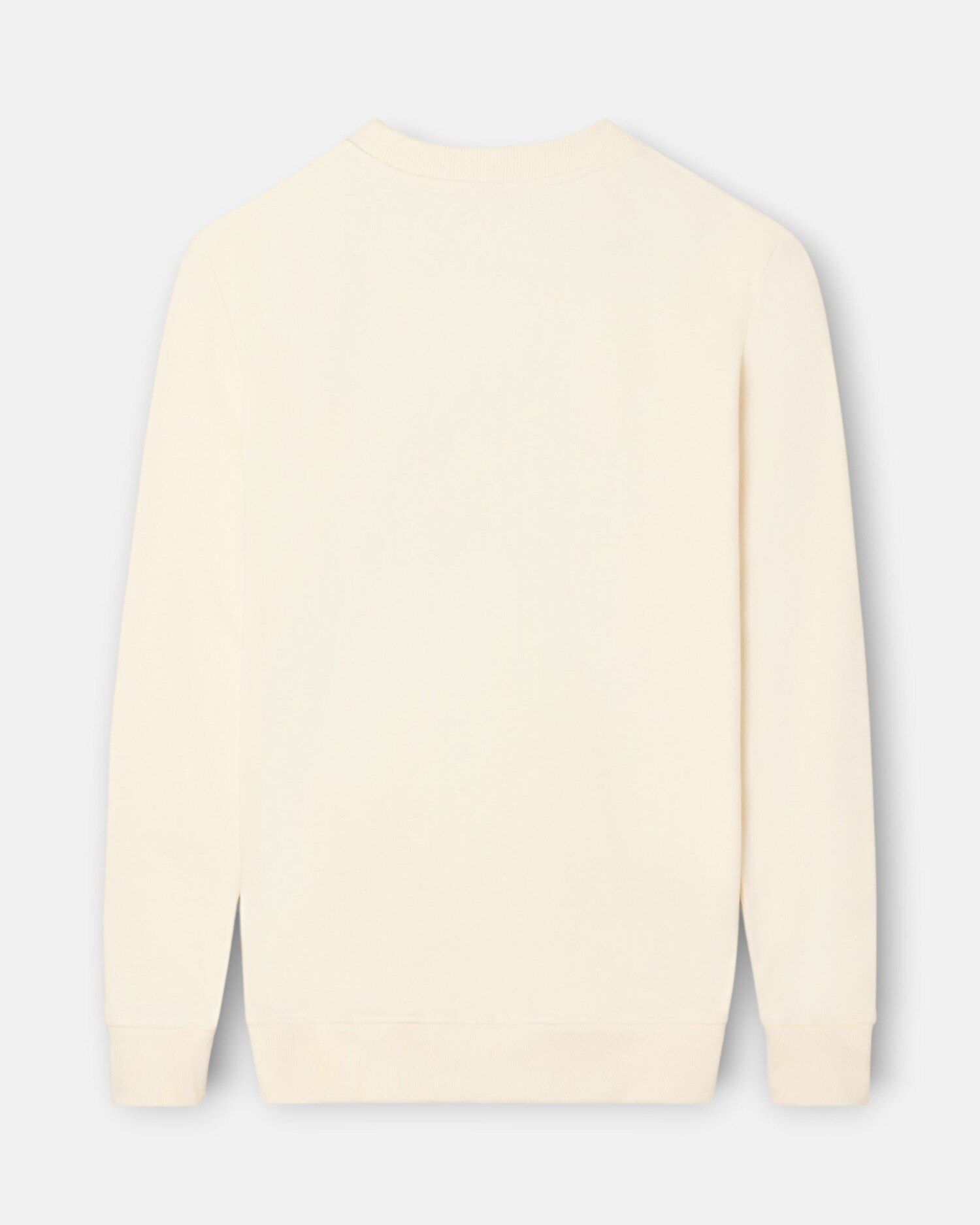 Sweatshirt Relaxed com Logo Bordado Creme-4