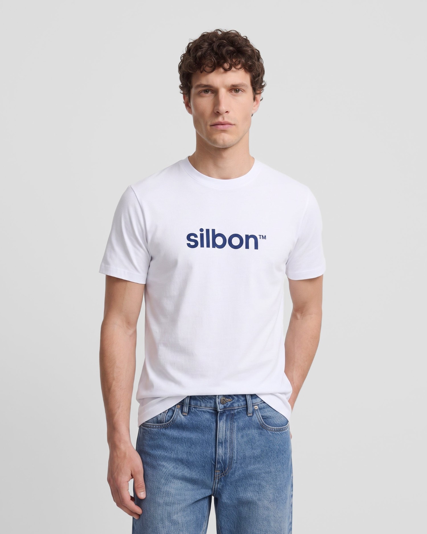 Imagem 0 de T-shirt Silbon Flock com Logotipo