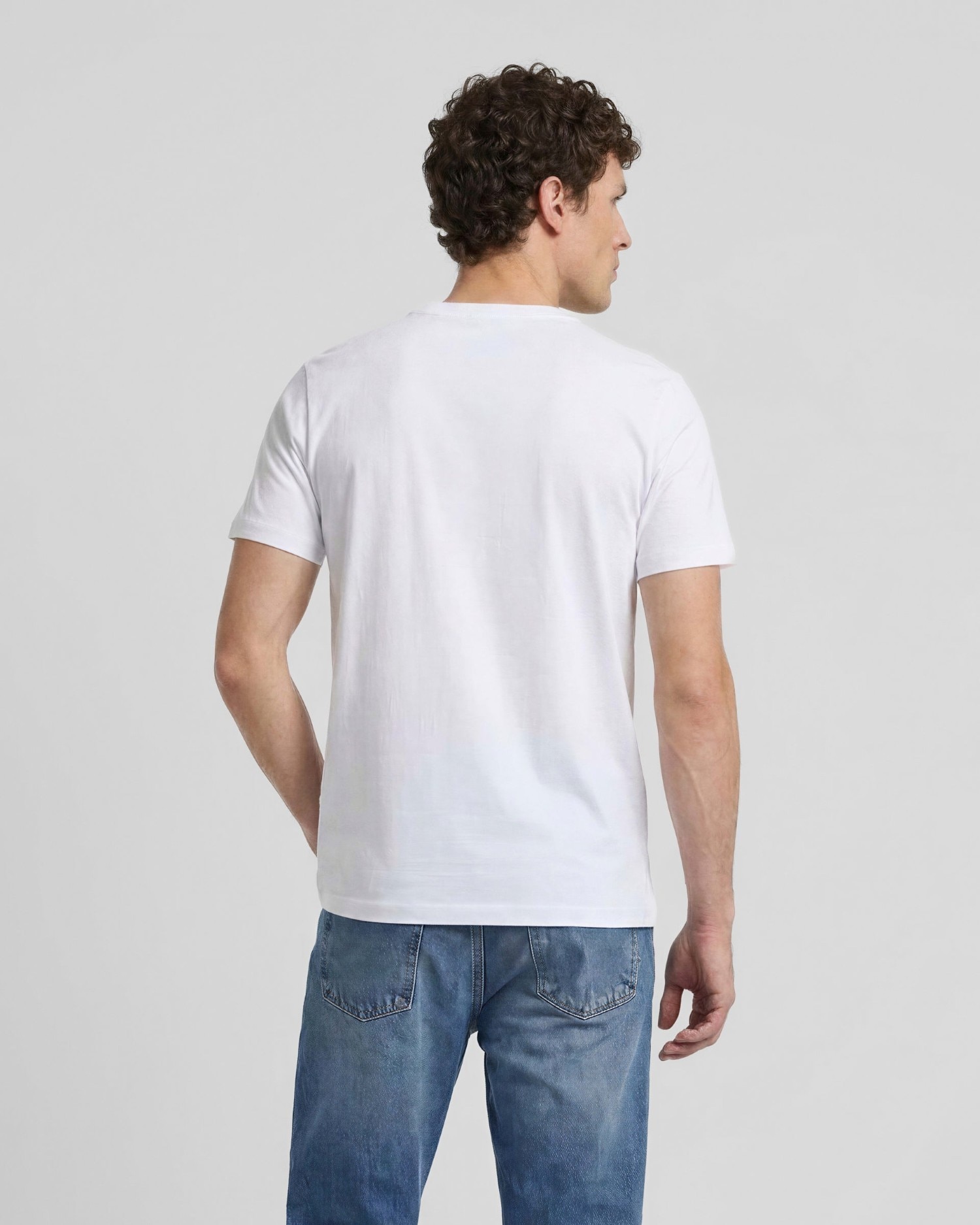 T-shirt Silbon Flock com Logotipo Branco-2