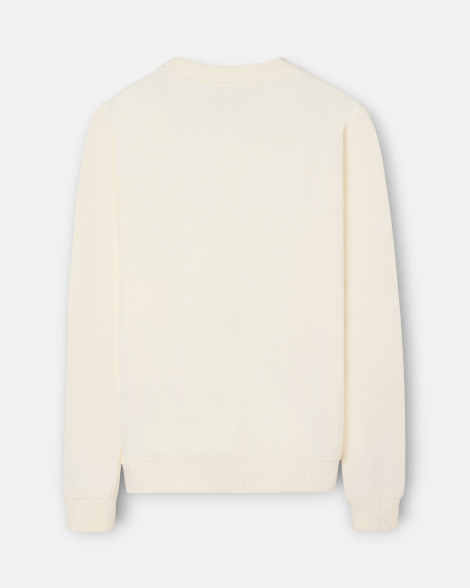 Sweatshirt Silbon Flock Creme-3