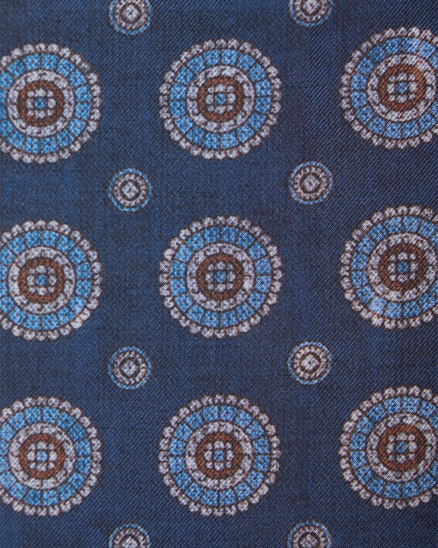 Écharpe Círculos Azul-marinho Azul-marinho-3