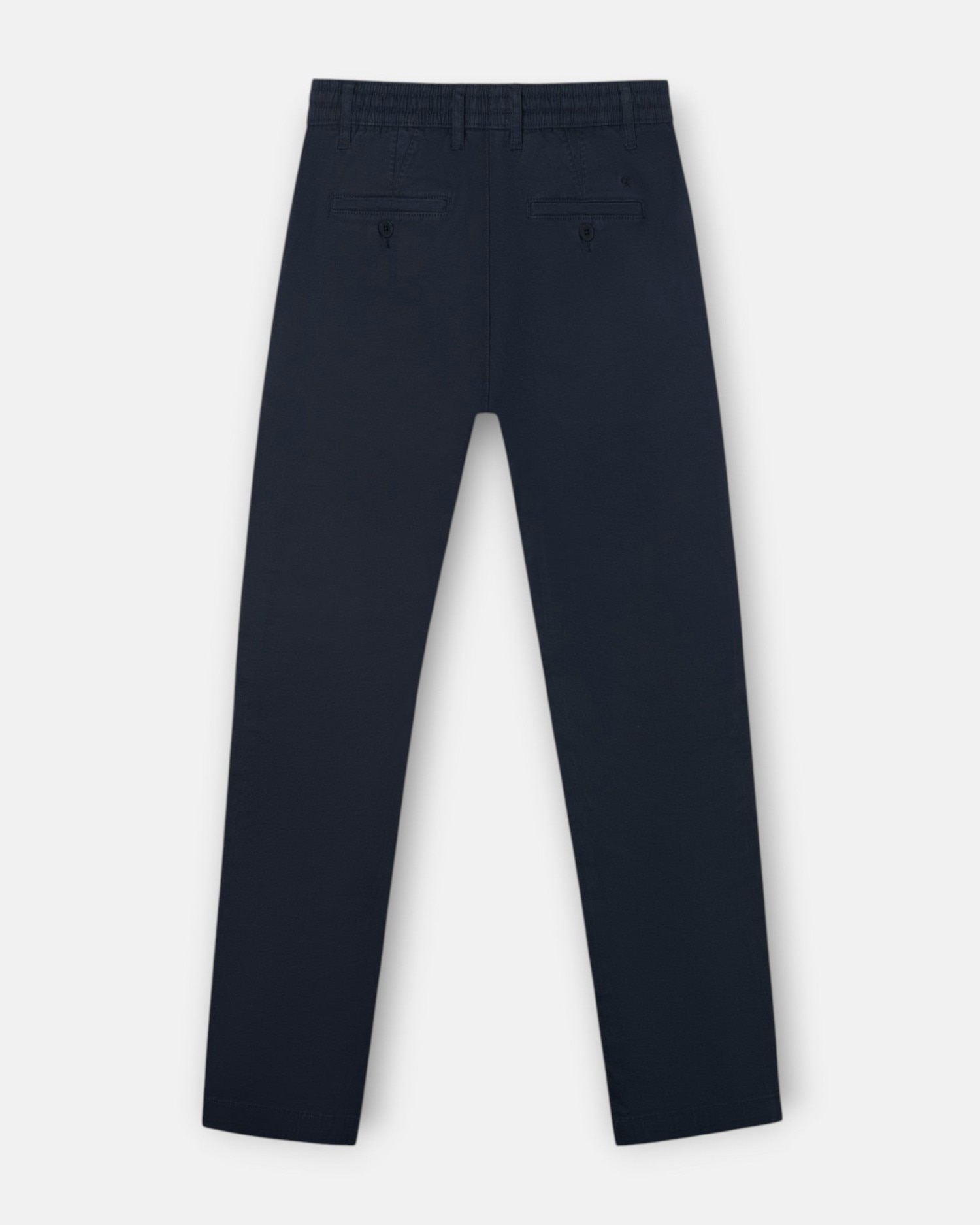 Calças Jogger com Cordão Ajustável Azul-marinho-5