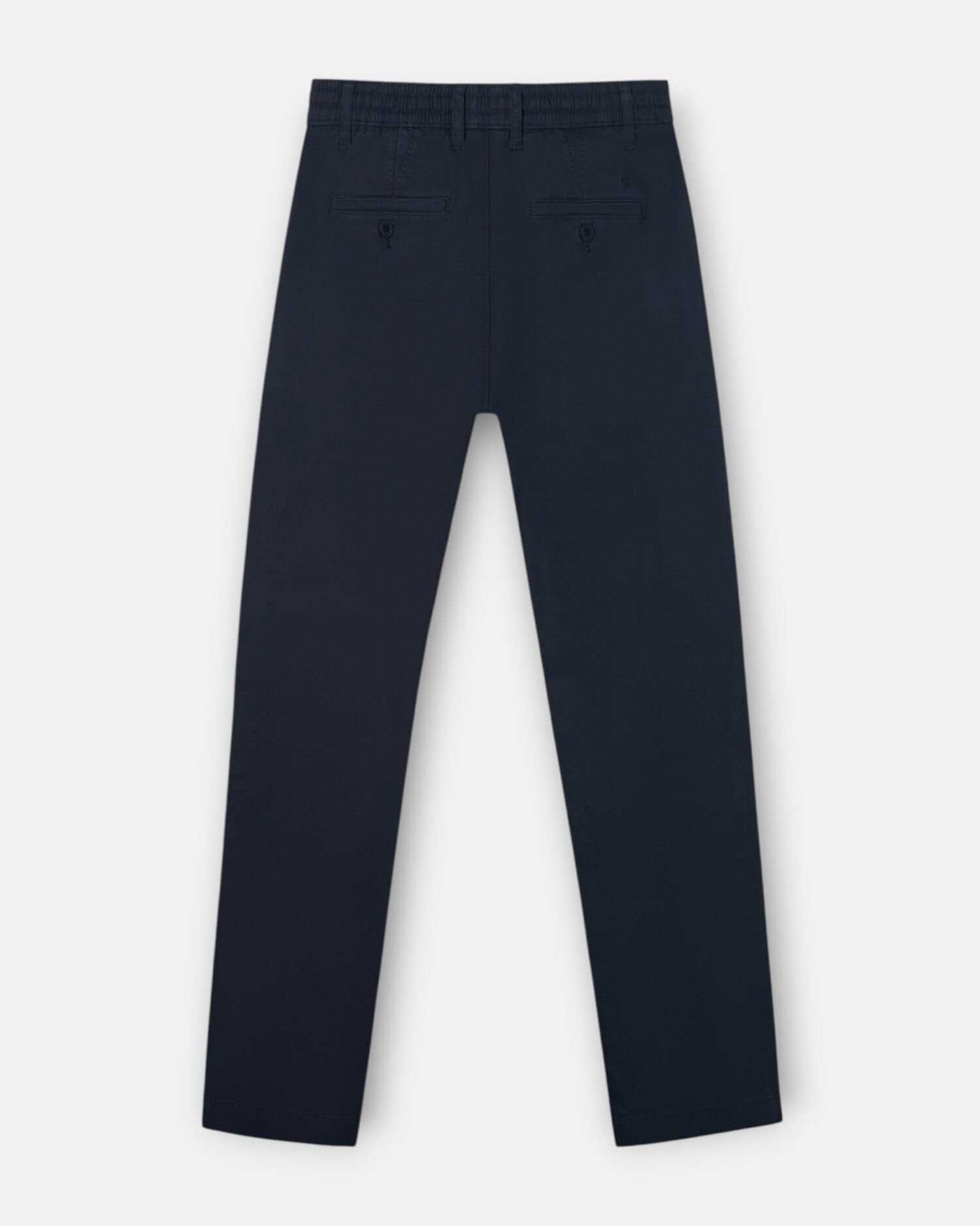 Calças Jogger com Cordão Ajustável Azul-marinho-5
