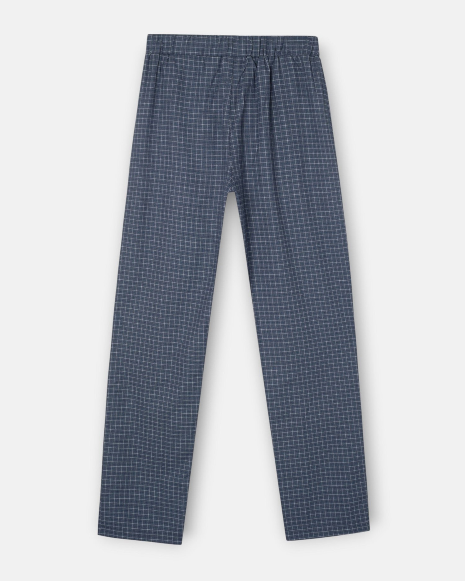 Pijama Aos Quadrados Azul-marinho-3