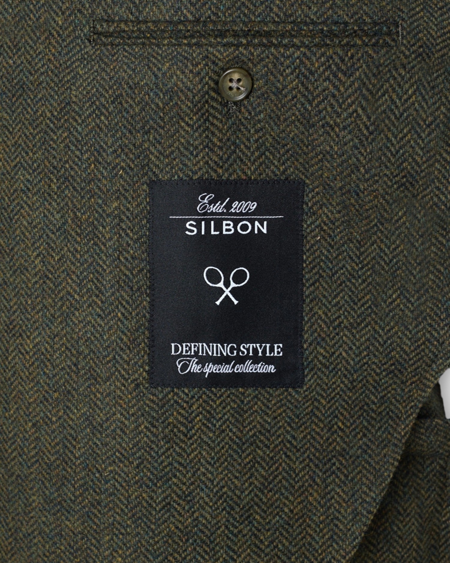 Blazer de Espiga Verde-5