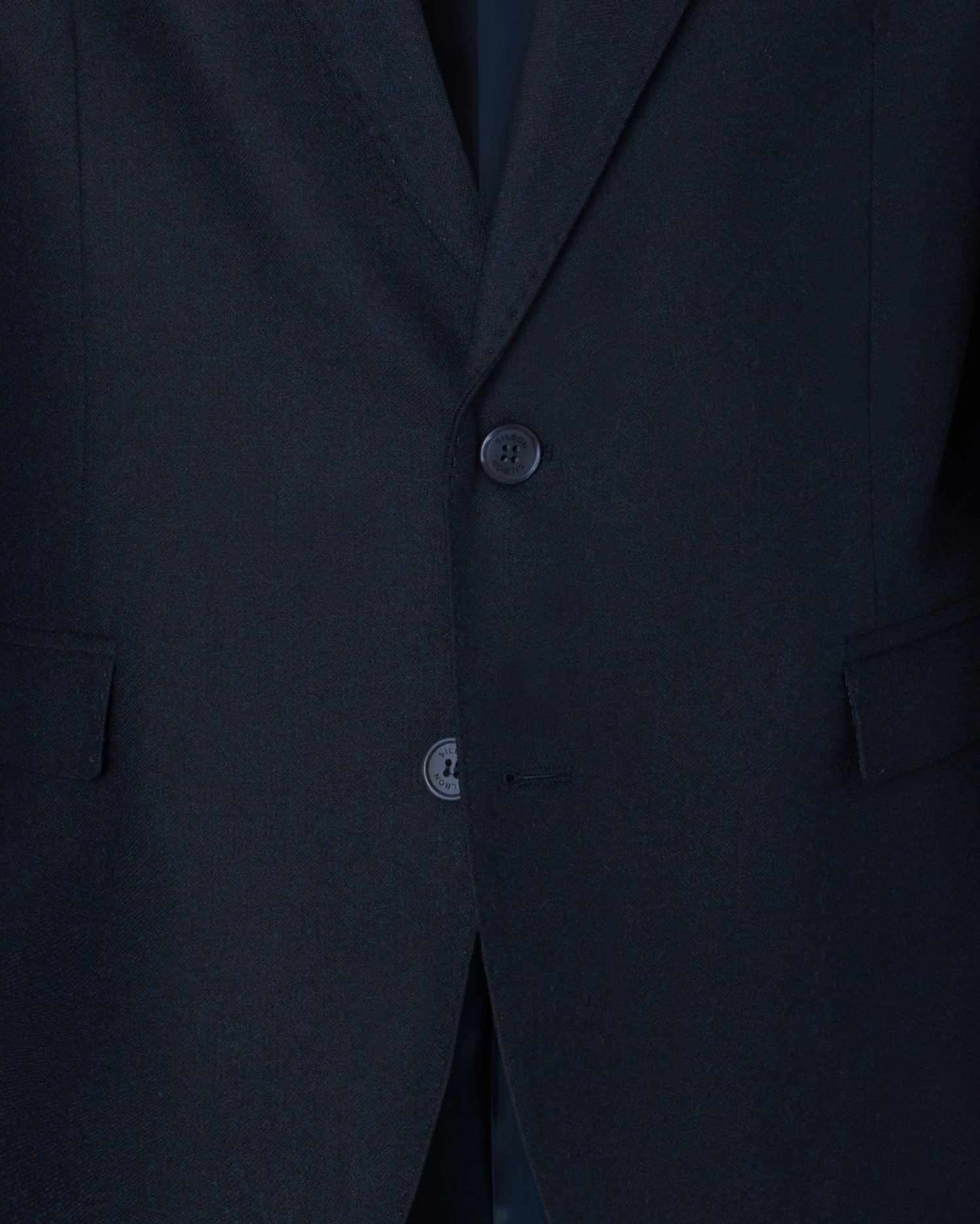 Blazer em Lã Lisa Azul-marinho-2