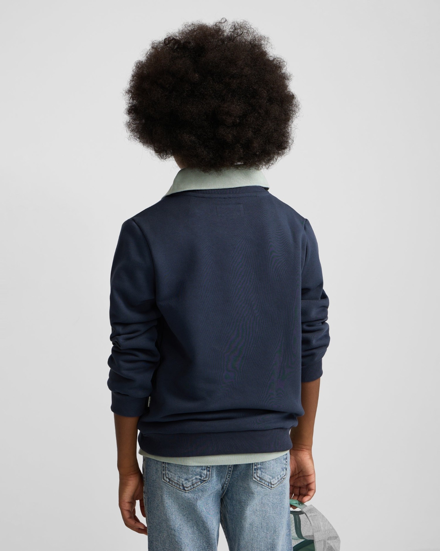Sweatshirt Infantil Silbon Patch Azul-marinho-2