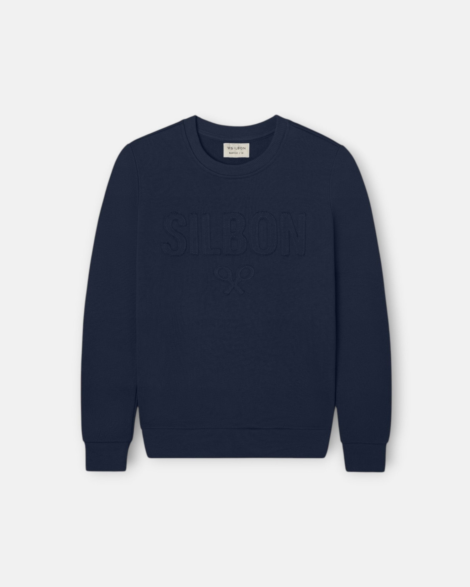 Sweatshirt Infantil Silbon Patch Azul-marinho-4