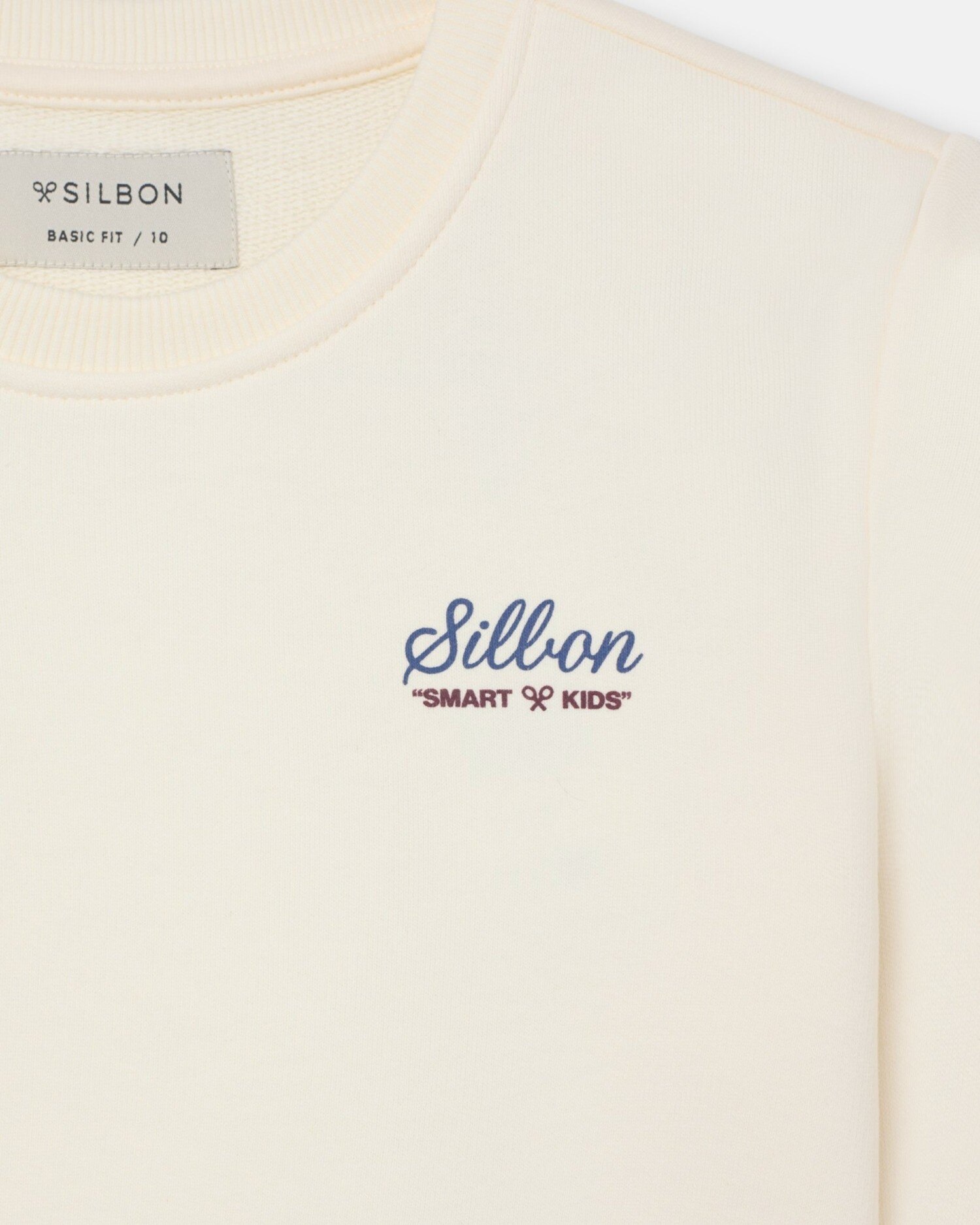 Sweatshirt Infantil School Club Silbon Creme-2