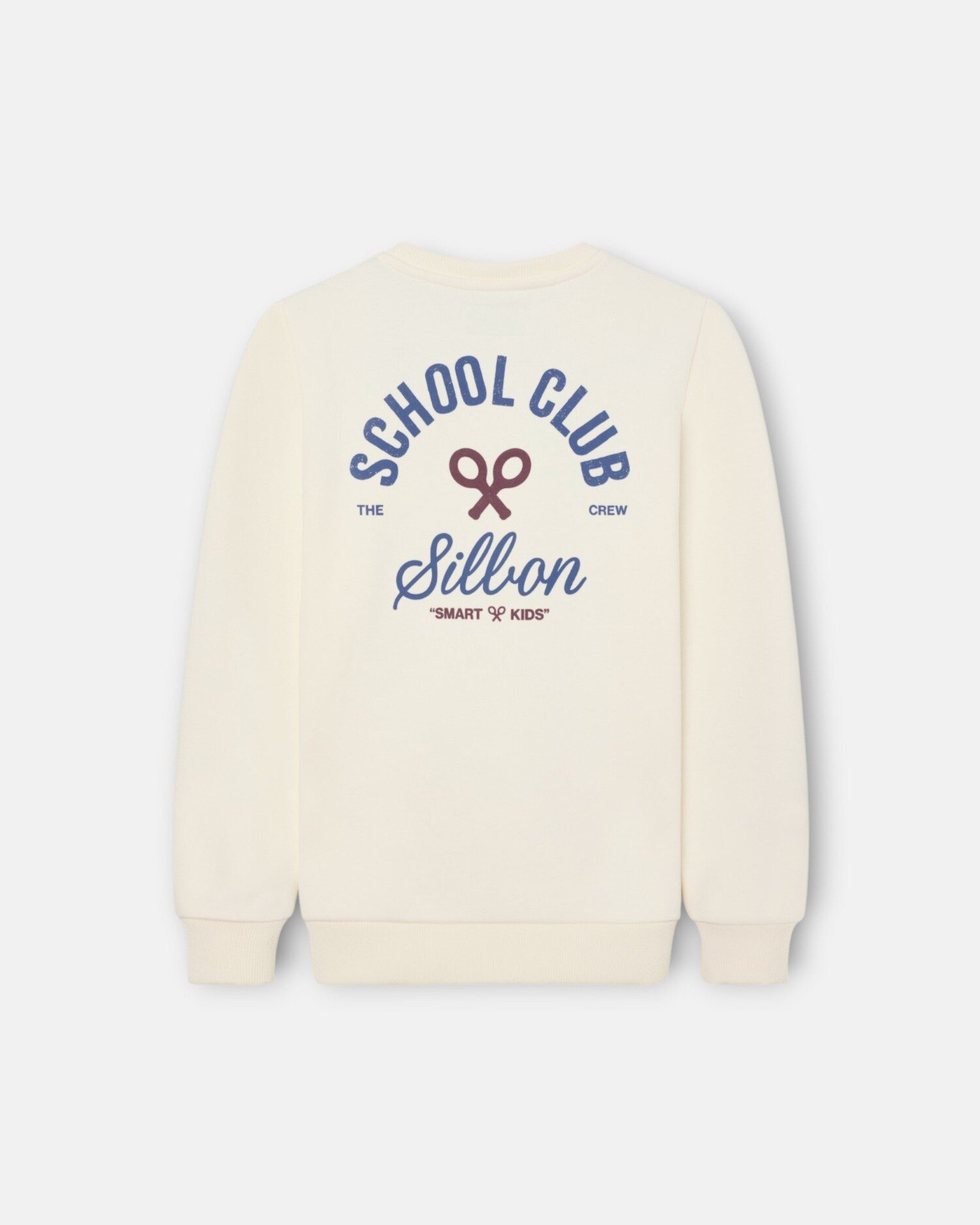 Sweatshirt Infantil School Club Silbon Creme-3