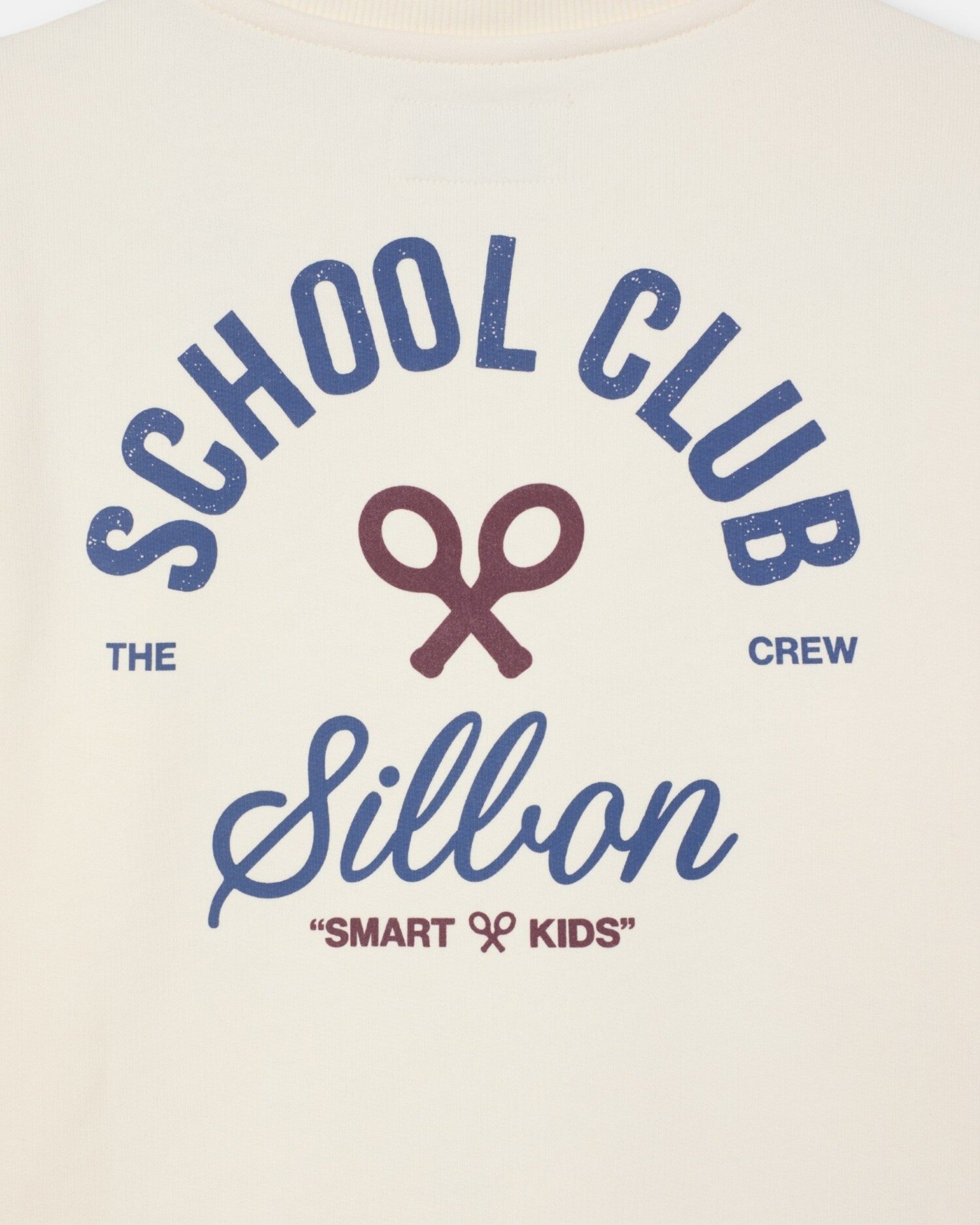 Sweatshirt Infantil School Club Silbon Creme-4