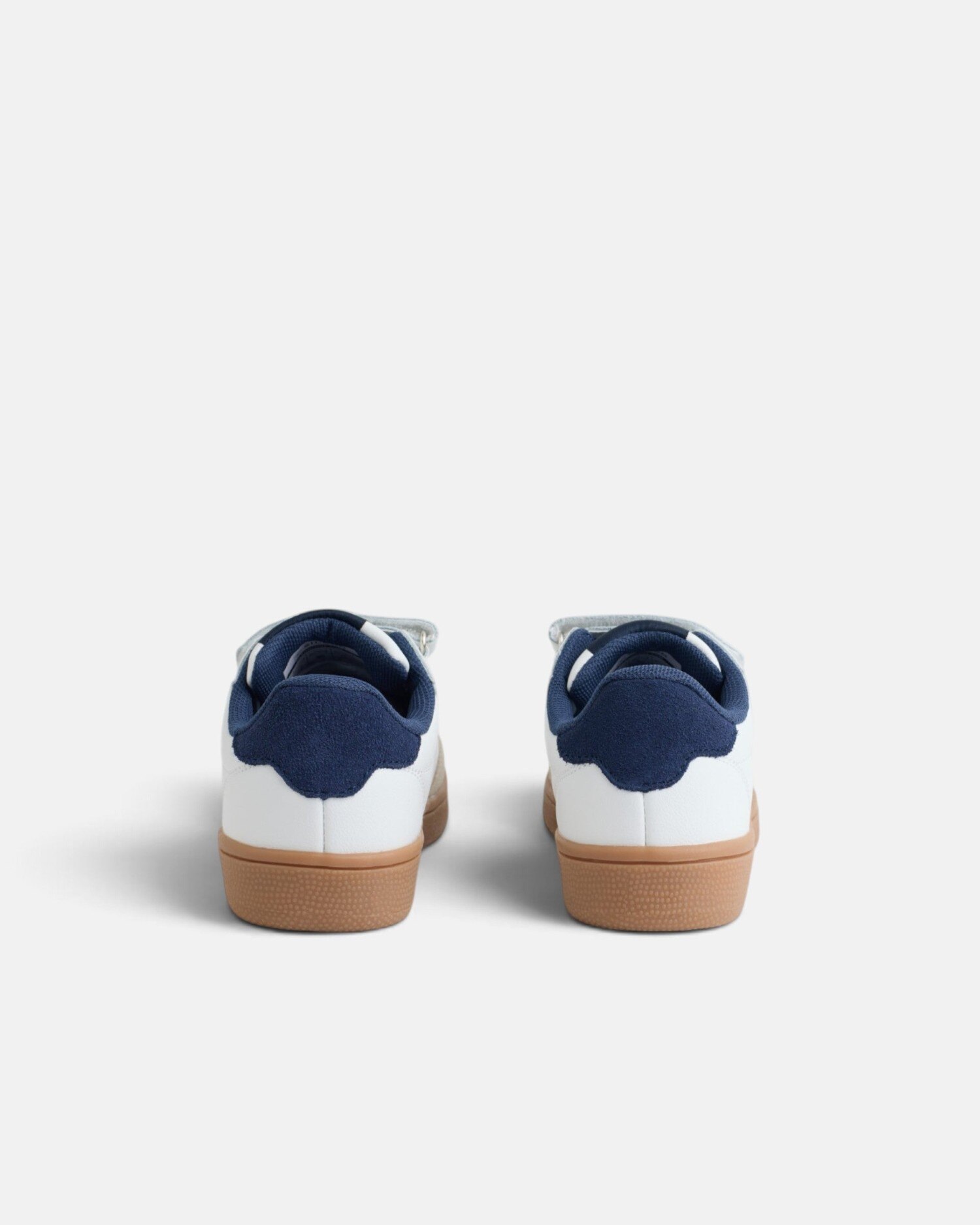 Sapatilha em Camurça com Velcro Azul-marinho-5