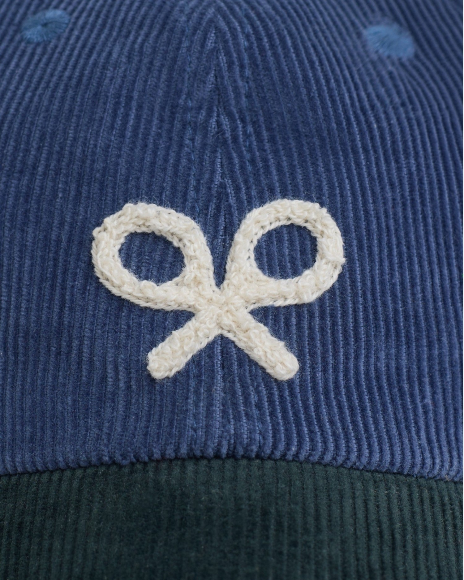 Boné de Bombazina com Raquetes Bicolor-5