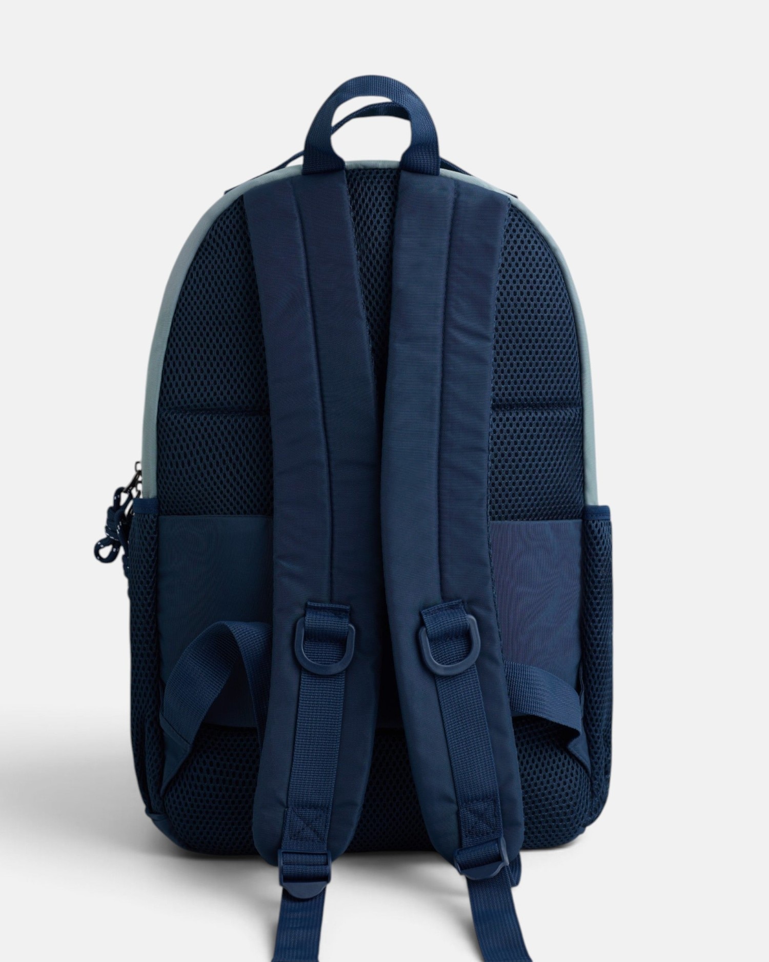 Mochila Lisa Poliéster Azul-4