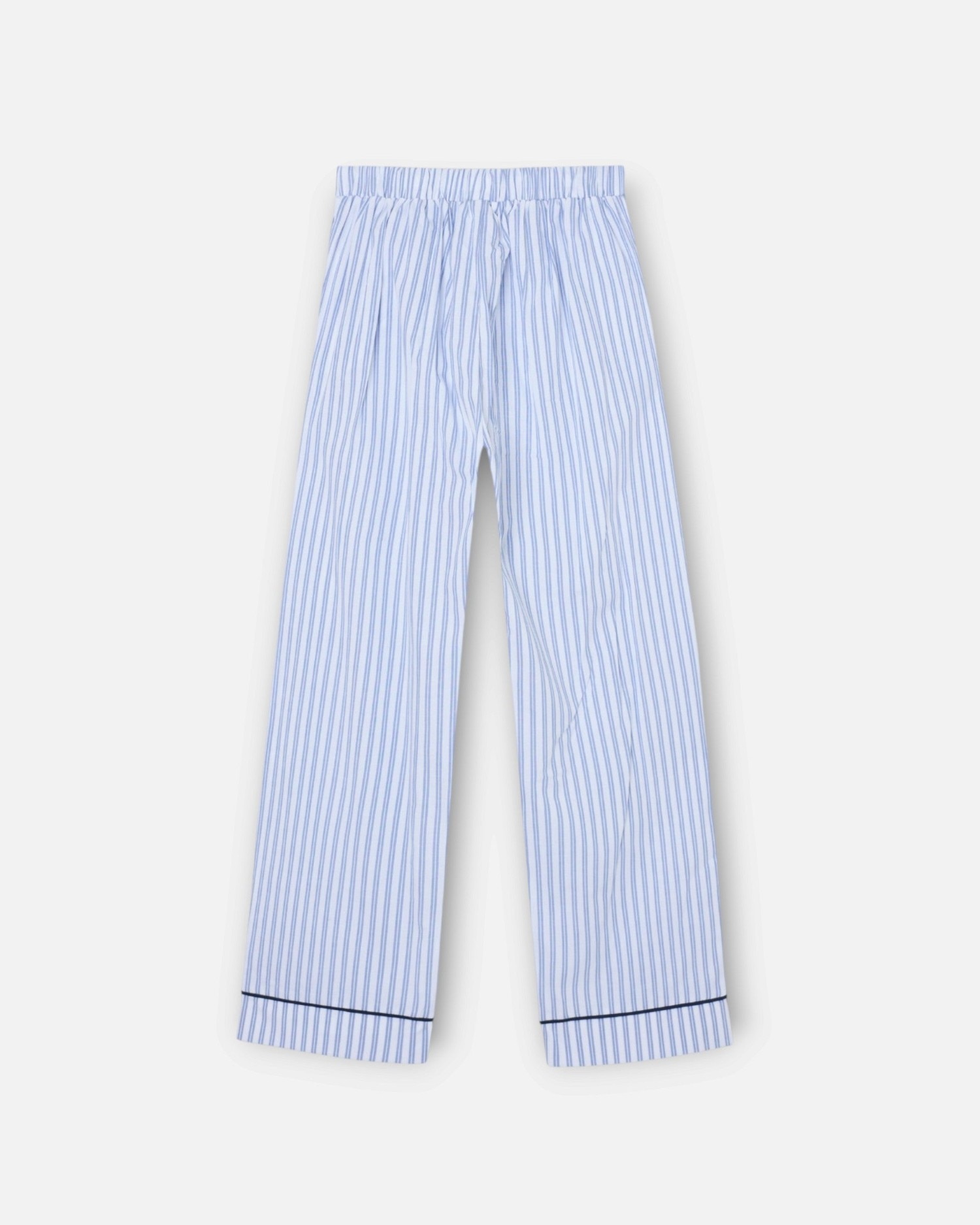 Pijama Completo Infantil Às Riscas Azul-3