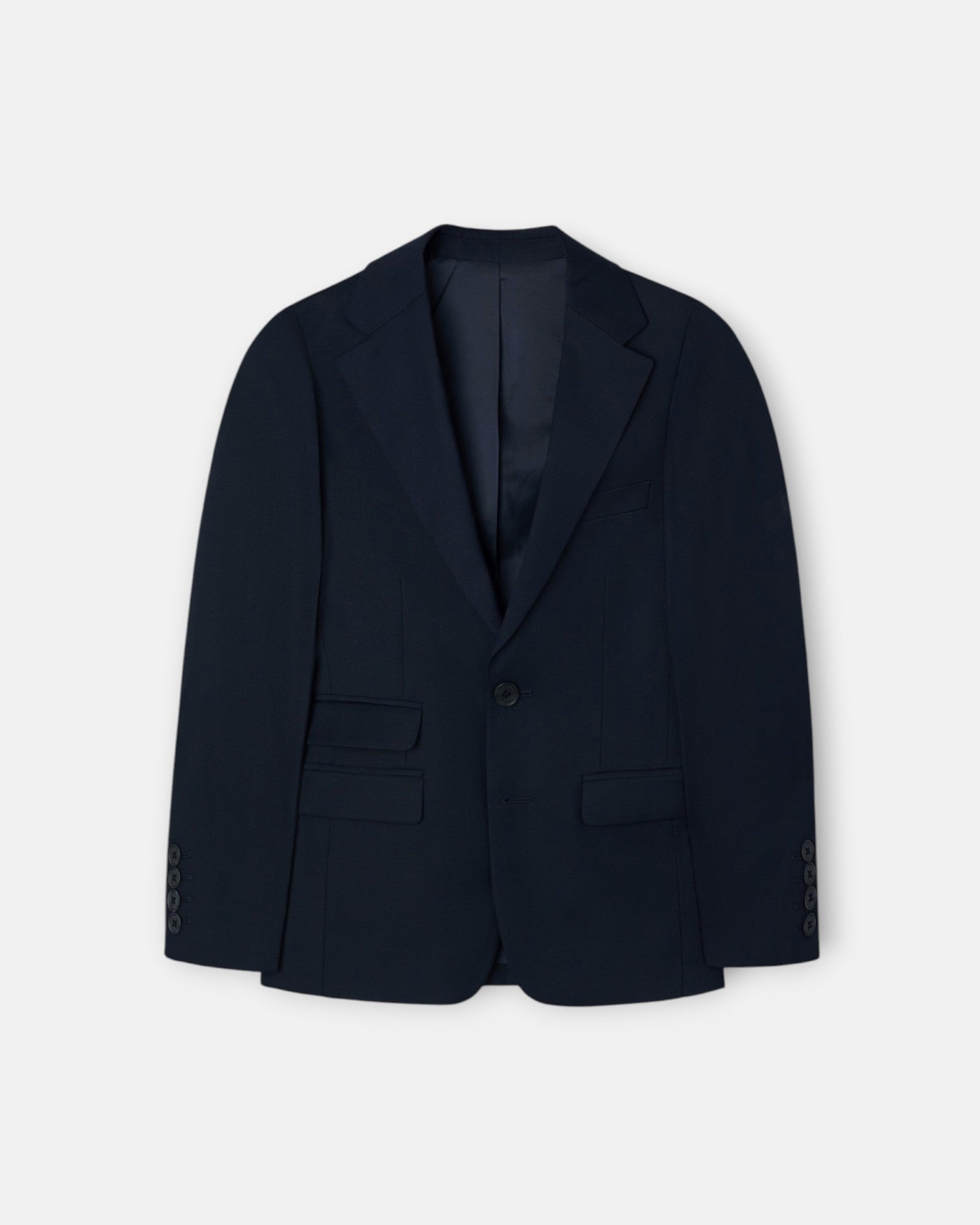 Imagem 0 de Blazer Infantil Stretch Azul-marinho