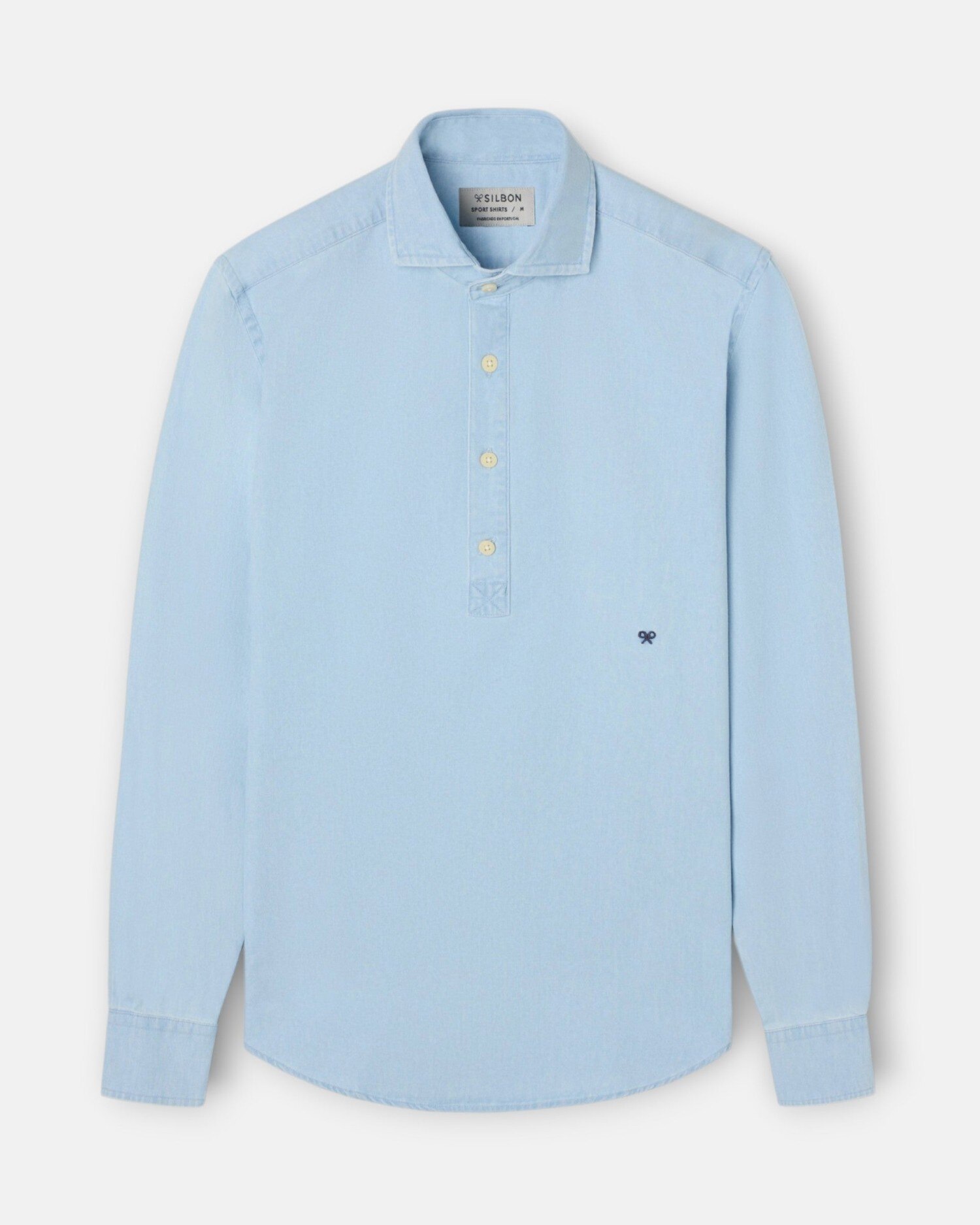 T-shirt Sport Denim Azul-claro-4