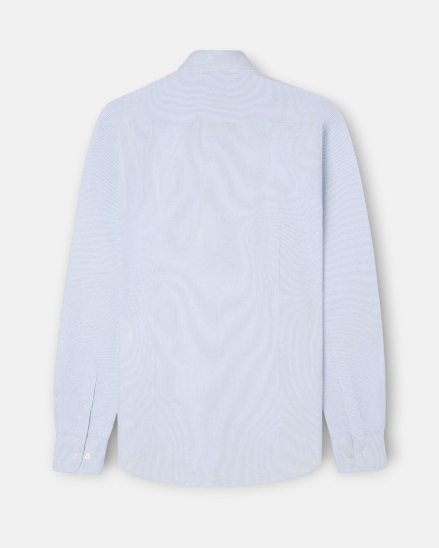 Camisa Sport Oxford Mil Riscas Azul-celeste-3