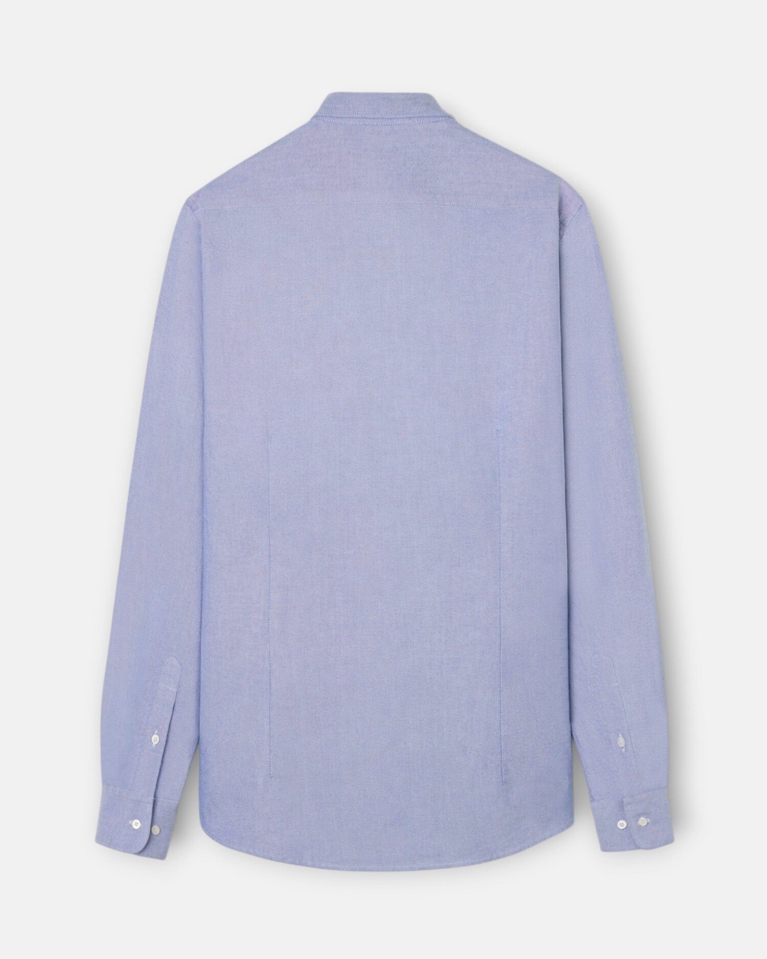 Camisa Oxford com Gola Buttondown Azul-marinho-3