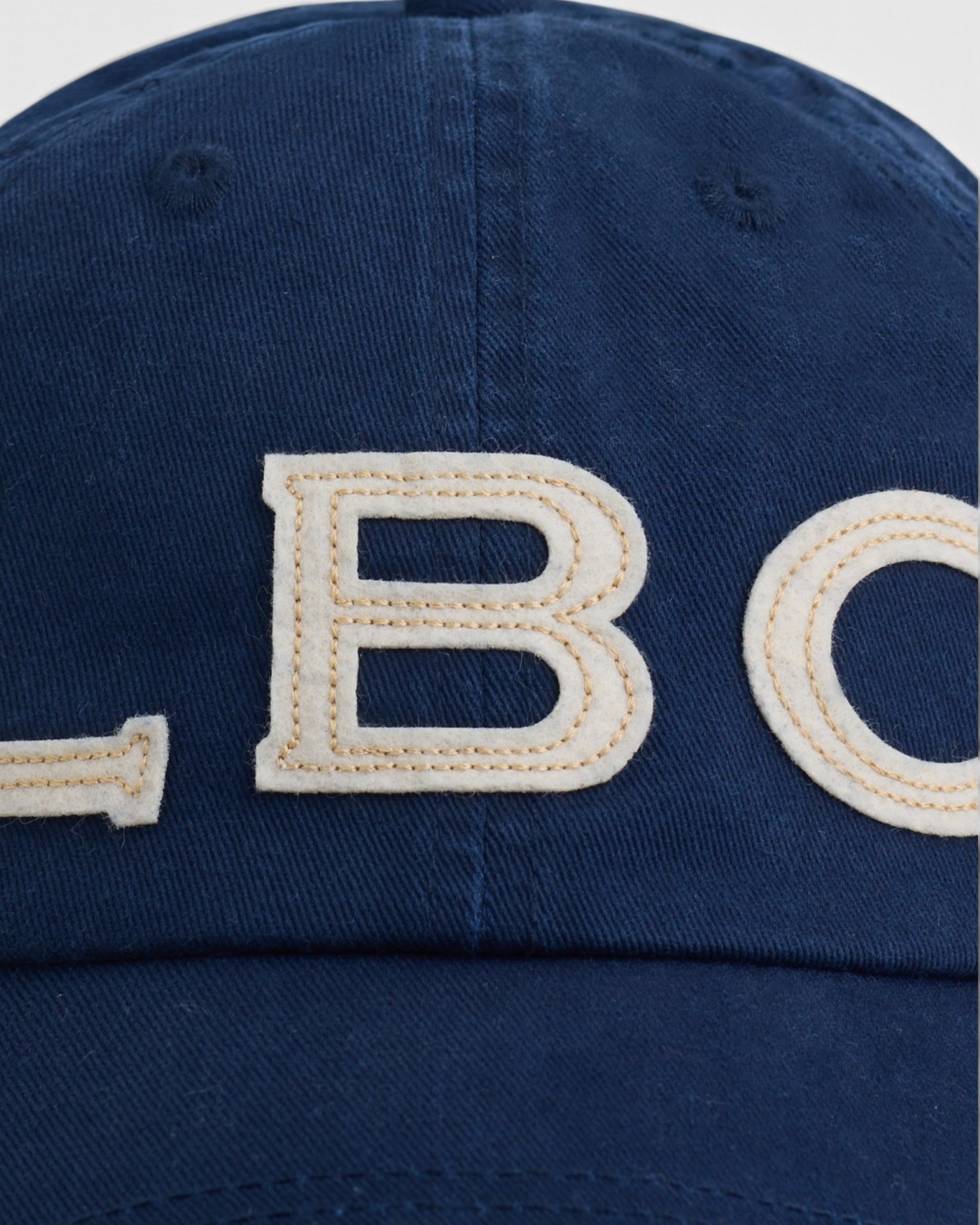 Boné Logo Algodão Azul-marinho-4