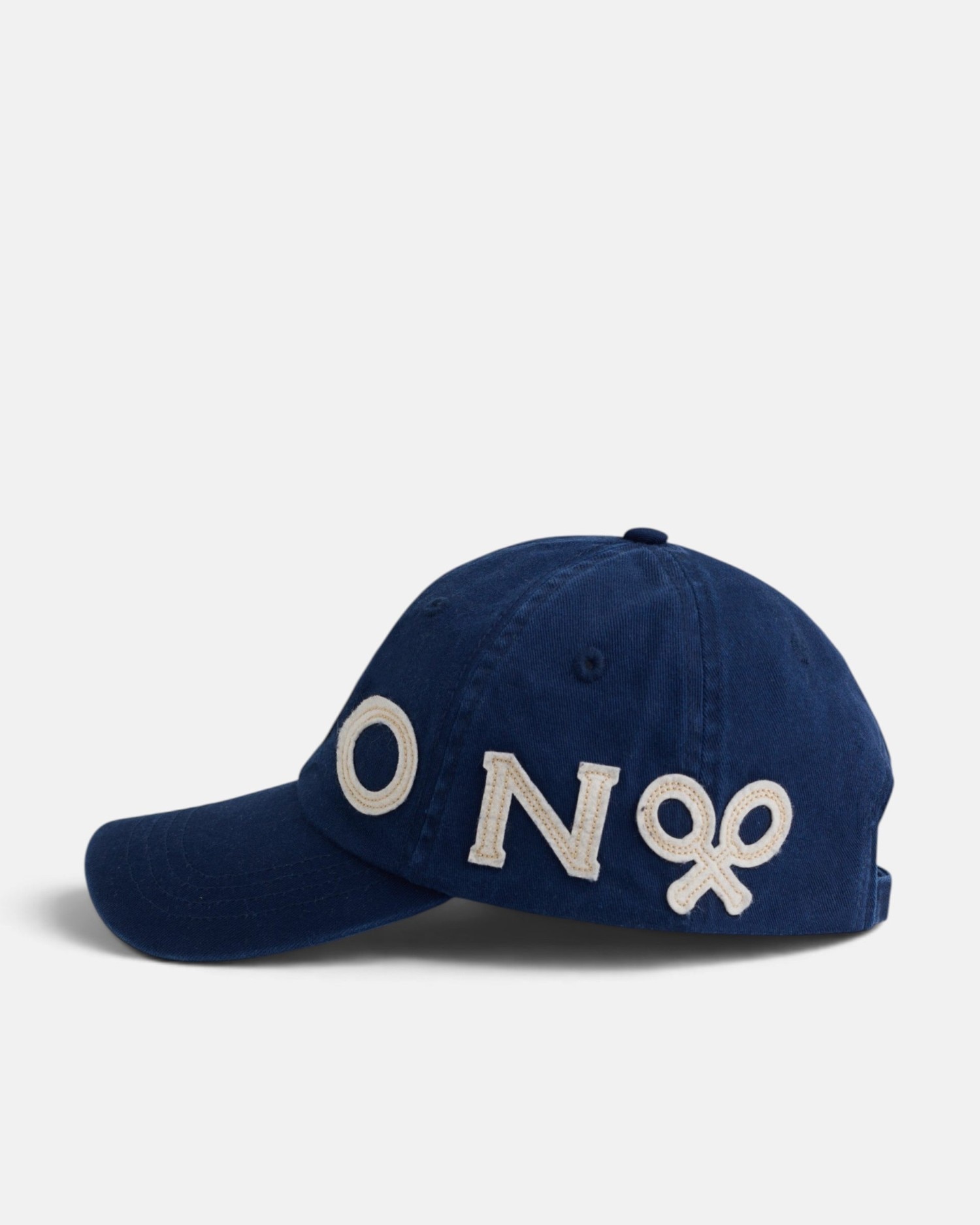 Boné Logo Algodão Azul-marinho-5