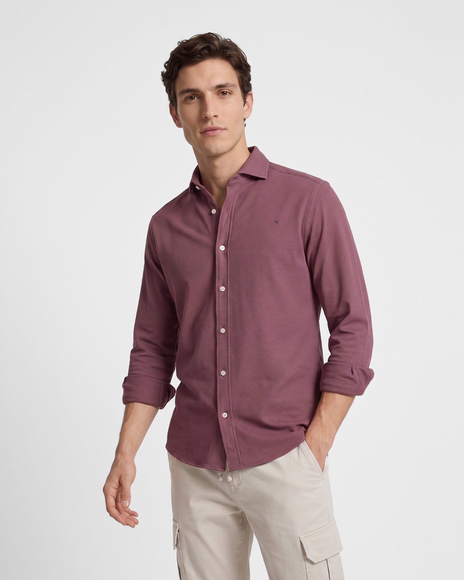 Imagem 0 de Camisa Sport de Estrutura Slim