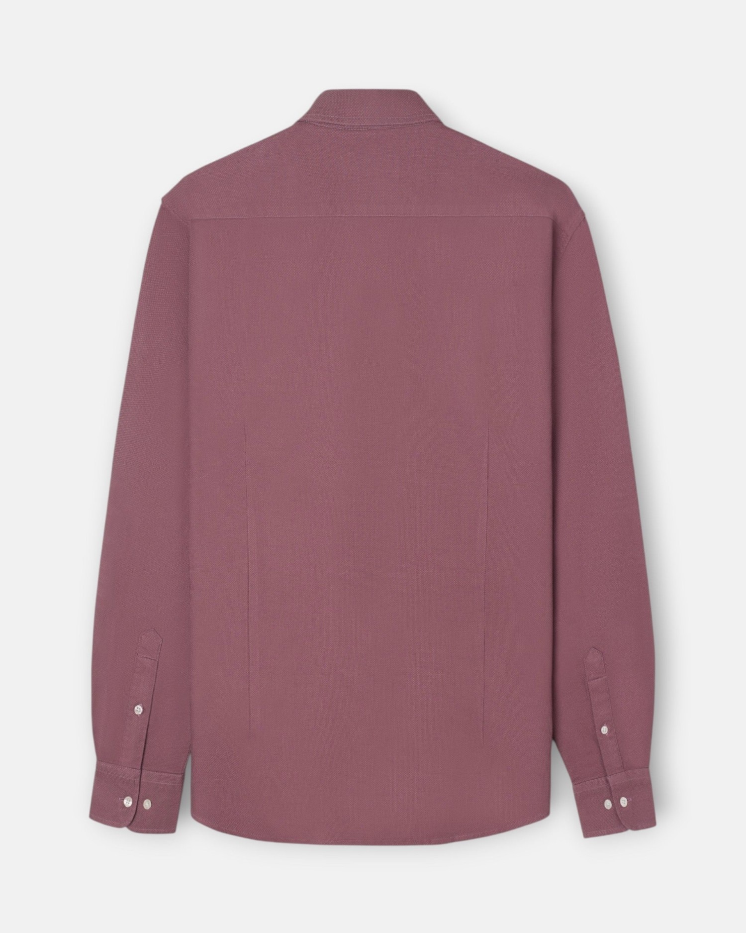 Camisa Sport de Estrutura Slim Bordeaux-5
