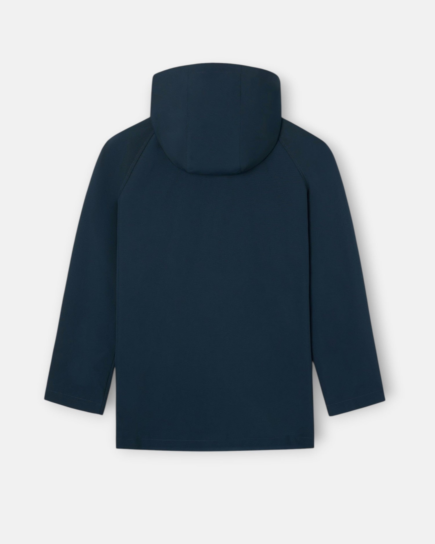 Corta-vento Infantil com Capuz Azul-marinho-5