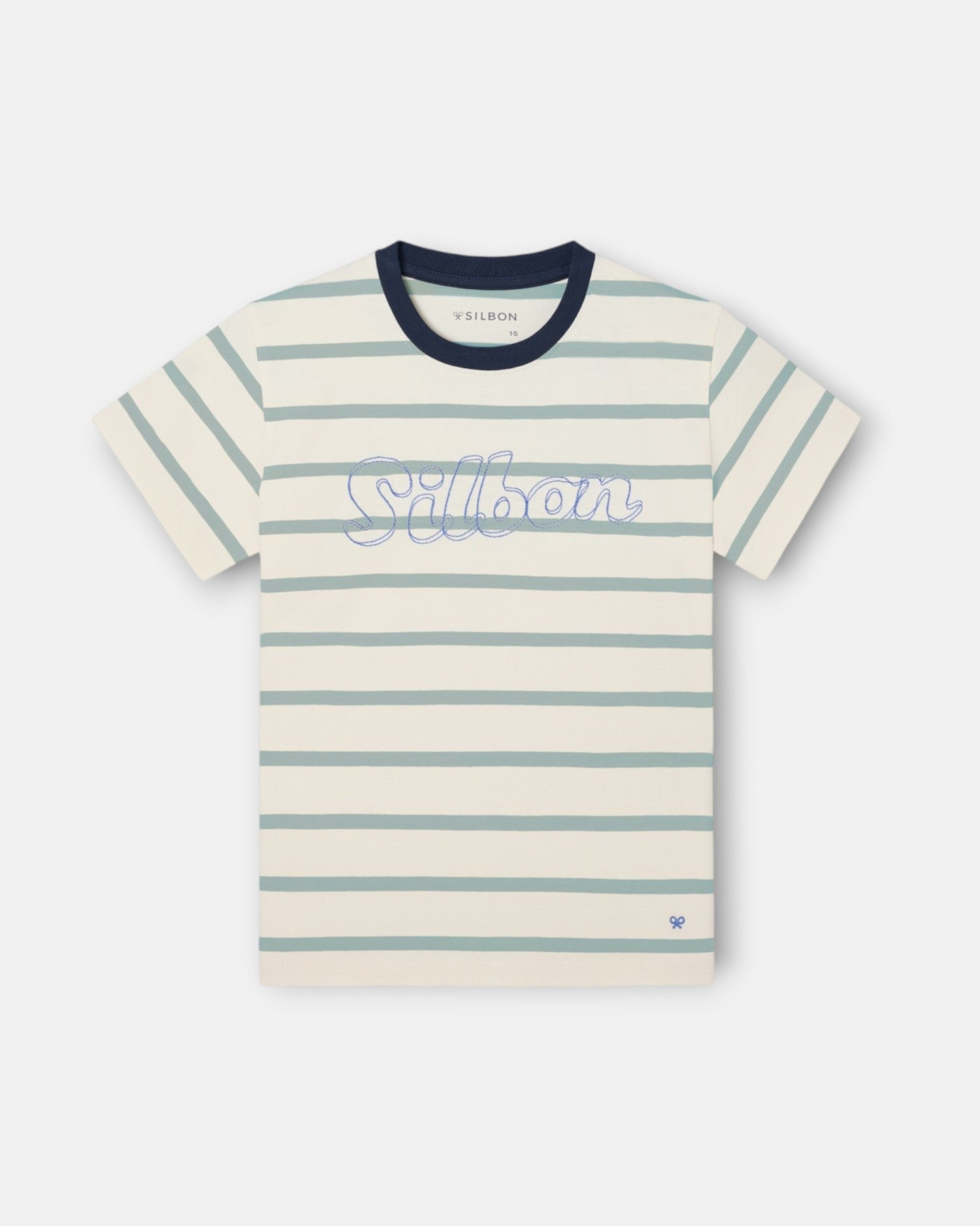 Imagem 0 de T-shirt Infantil Às Riscas Finas