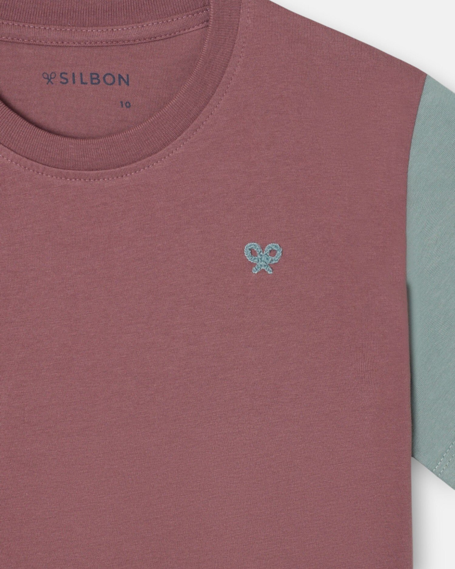 T-shirt Infantil de Felpa Bordeaux-2