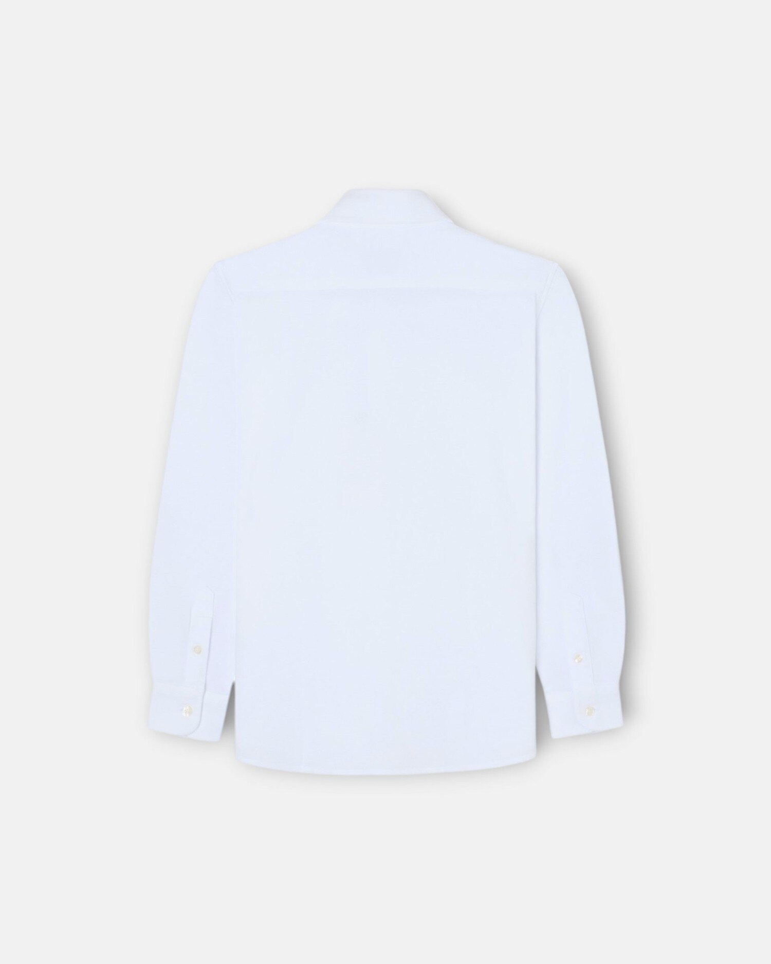 Camisa Sport Infantil de Piqué Branco-5