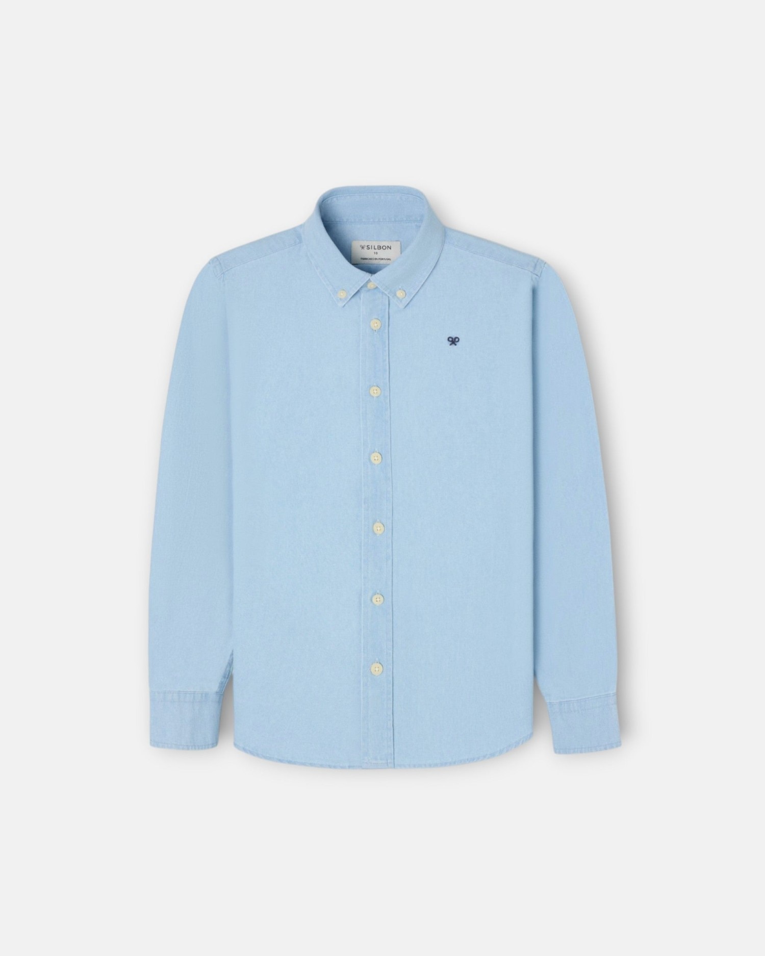 Imagem 0 de Camisa Sport Infantil Clássica Denim