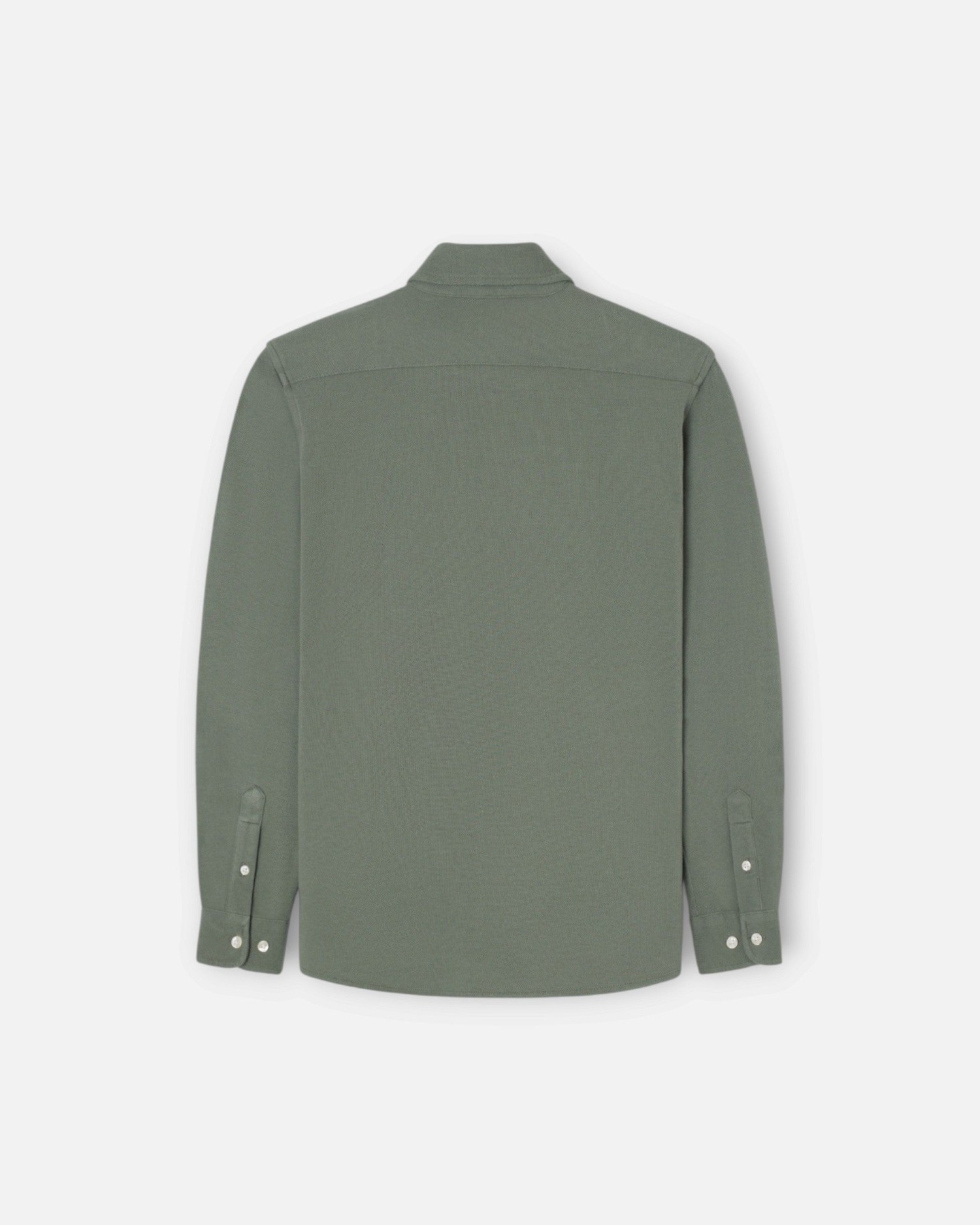 Camisa Sport Infantil de Piqué Verde-claro-5