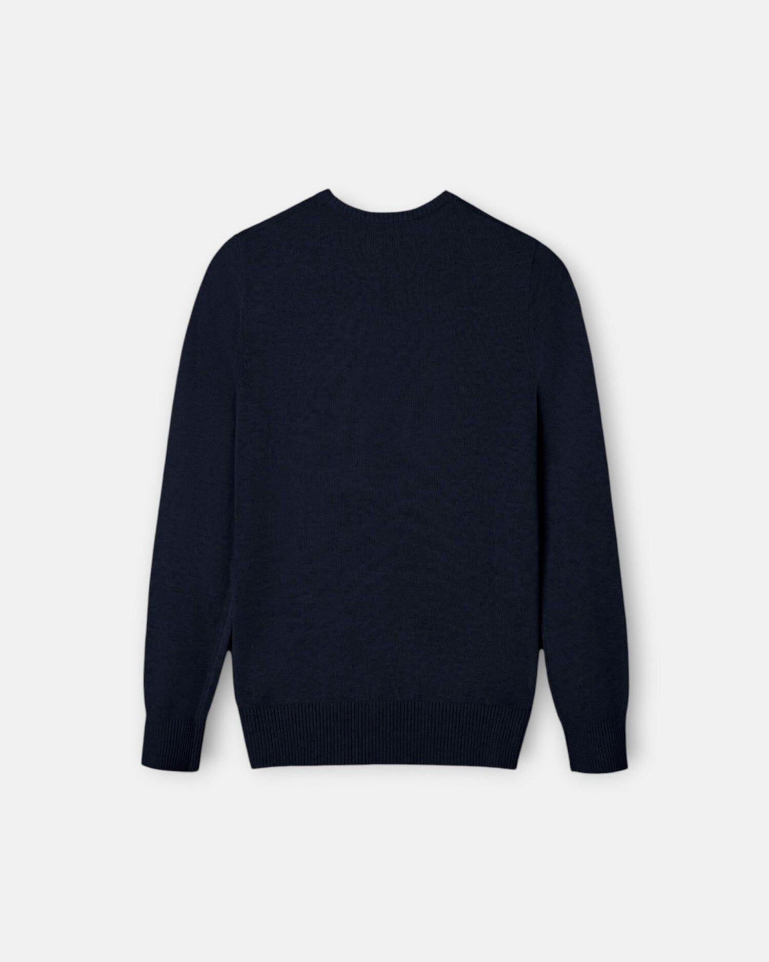 Camisola Infantil de Malha com Logo Bordado Azul-marinho-3