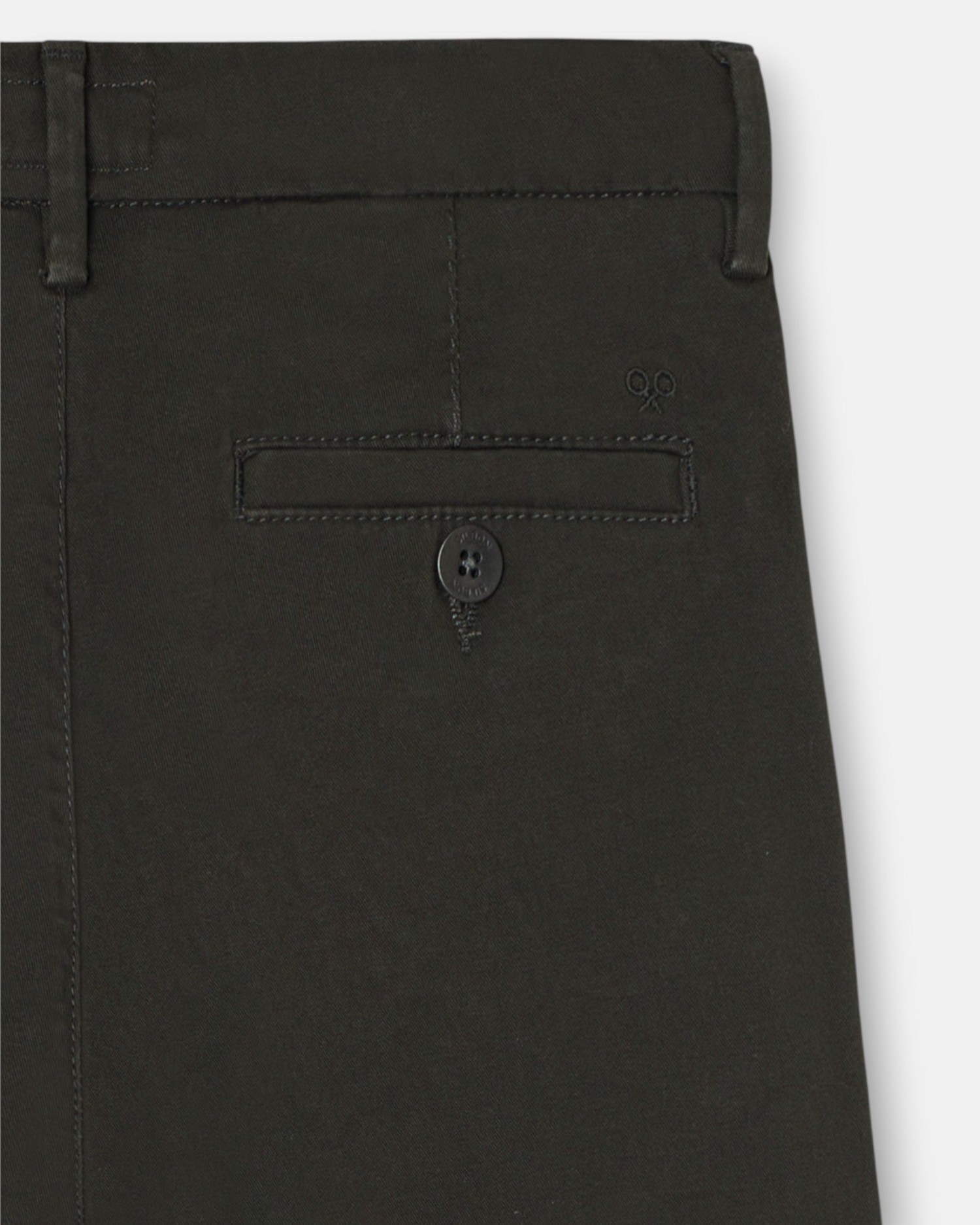 Calças Chino Infantil Estilo Sport Verde-5