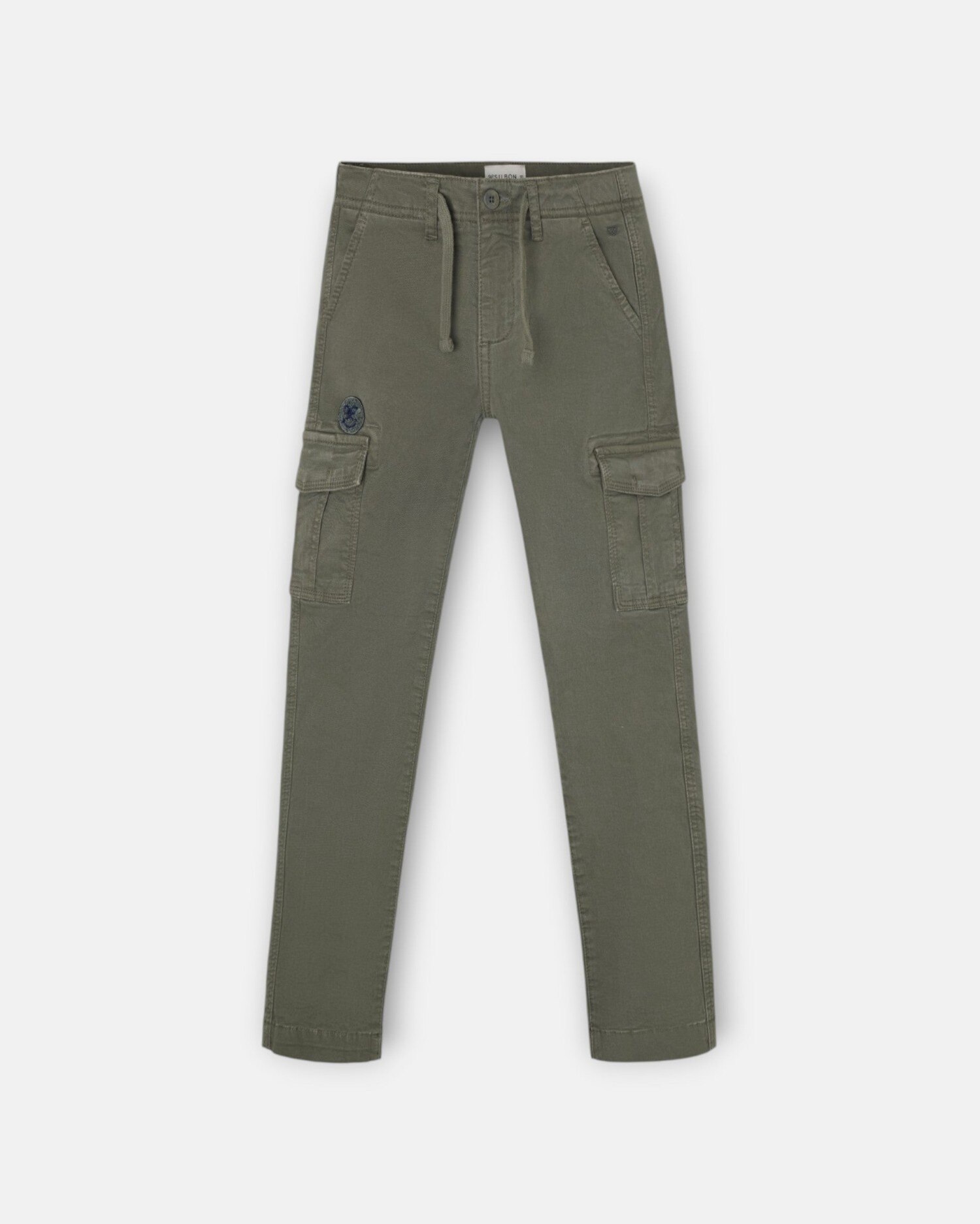 Calças Sport Cargo Infantil Verde-4