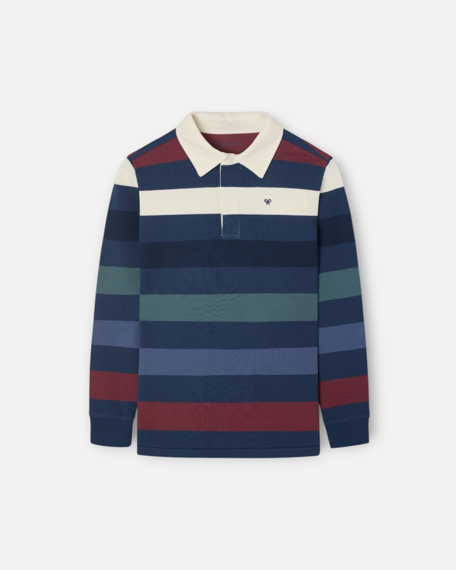 Imagem 0 de Polo Infantil Às Riscas Multicolor