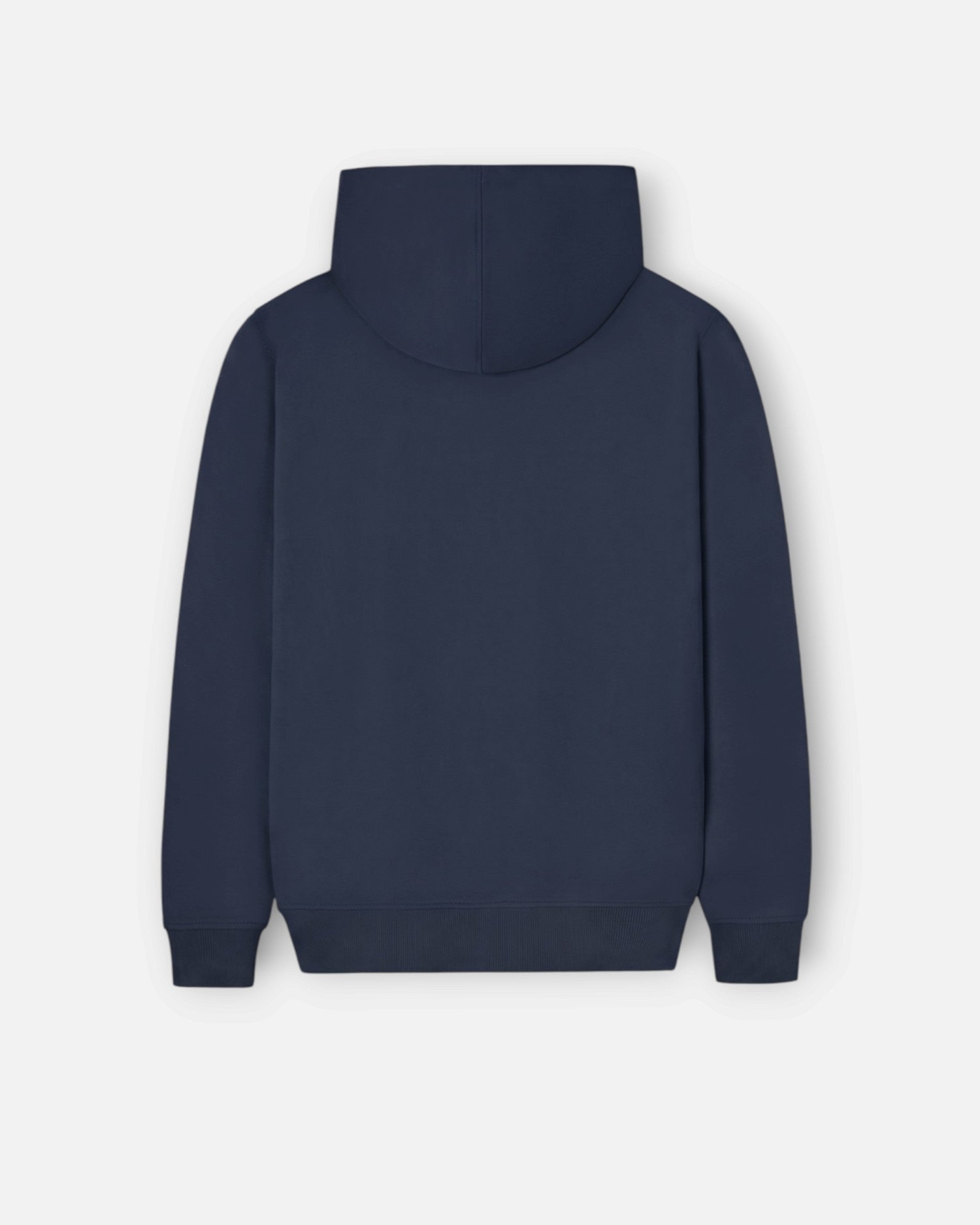 Sweatshirt Infantil com Capuz e Patch em Contraste Azul-marinho-4