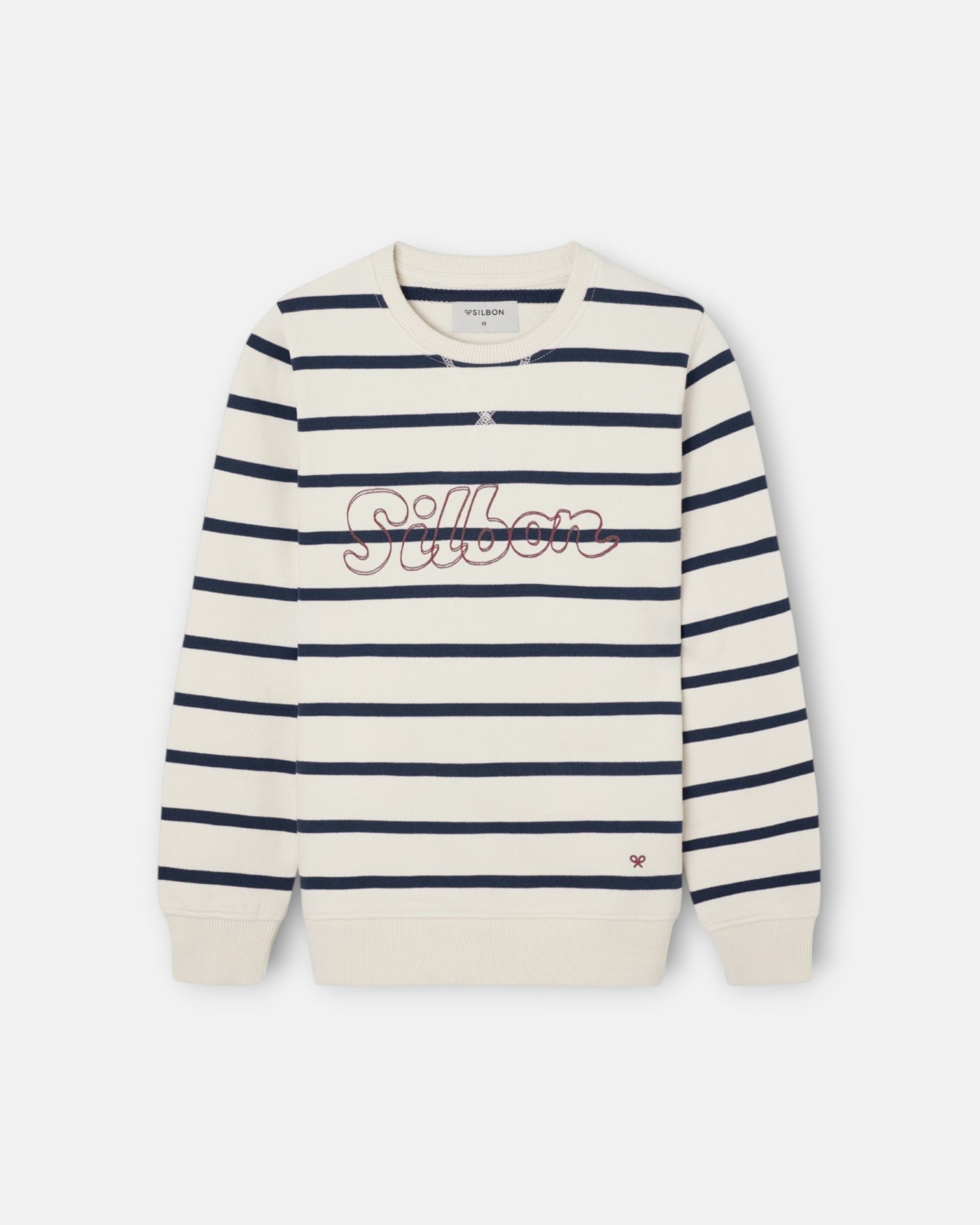 Imagem 0 de Sweatshirt Infantil Às Riscas Finas