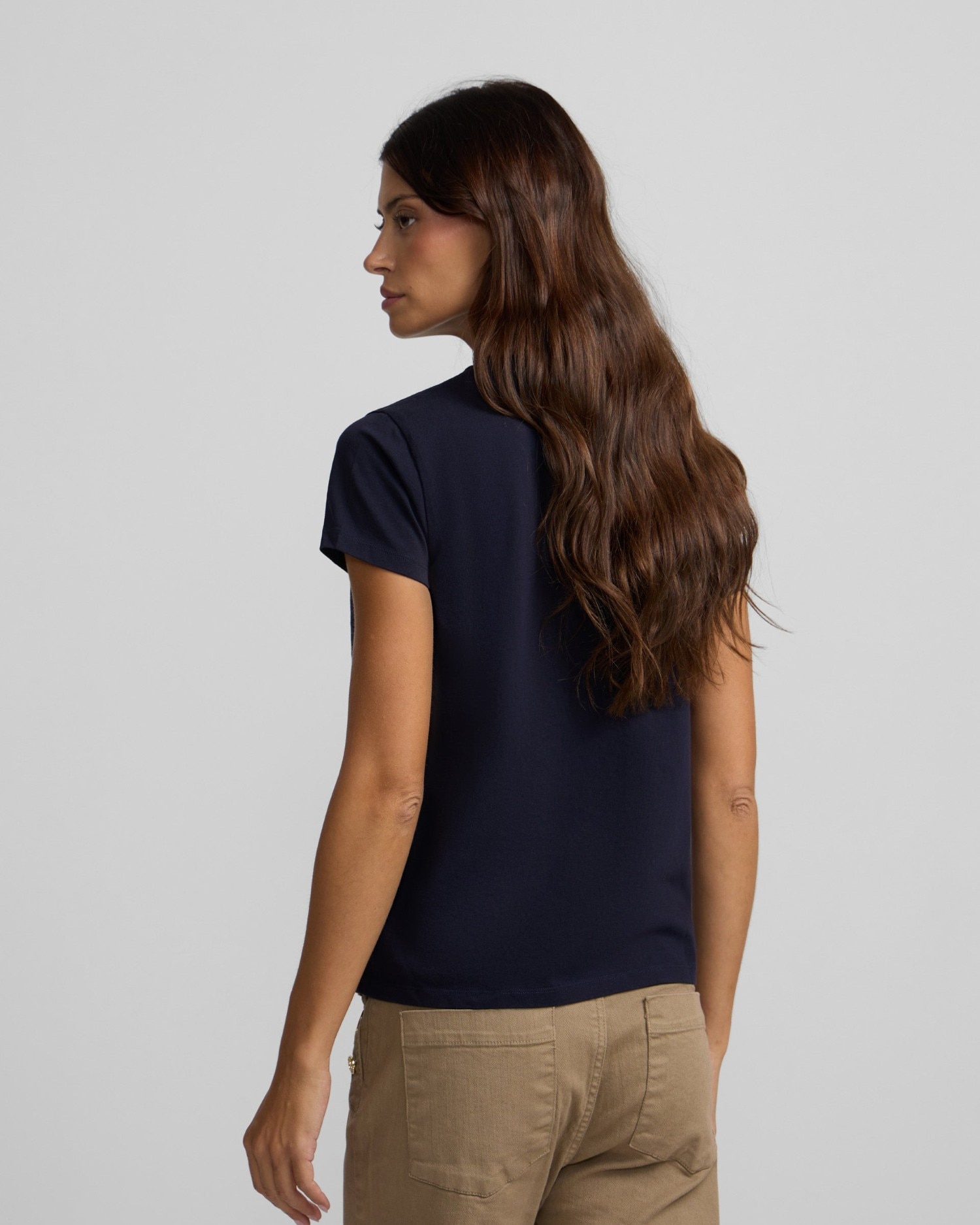 T-shirt Woman Lucky Love Azul-marinho-2
