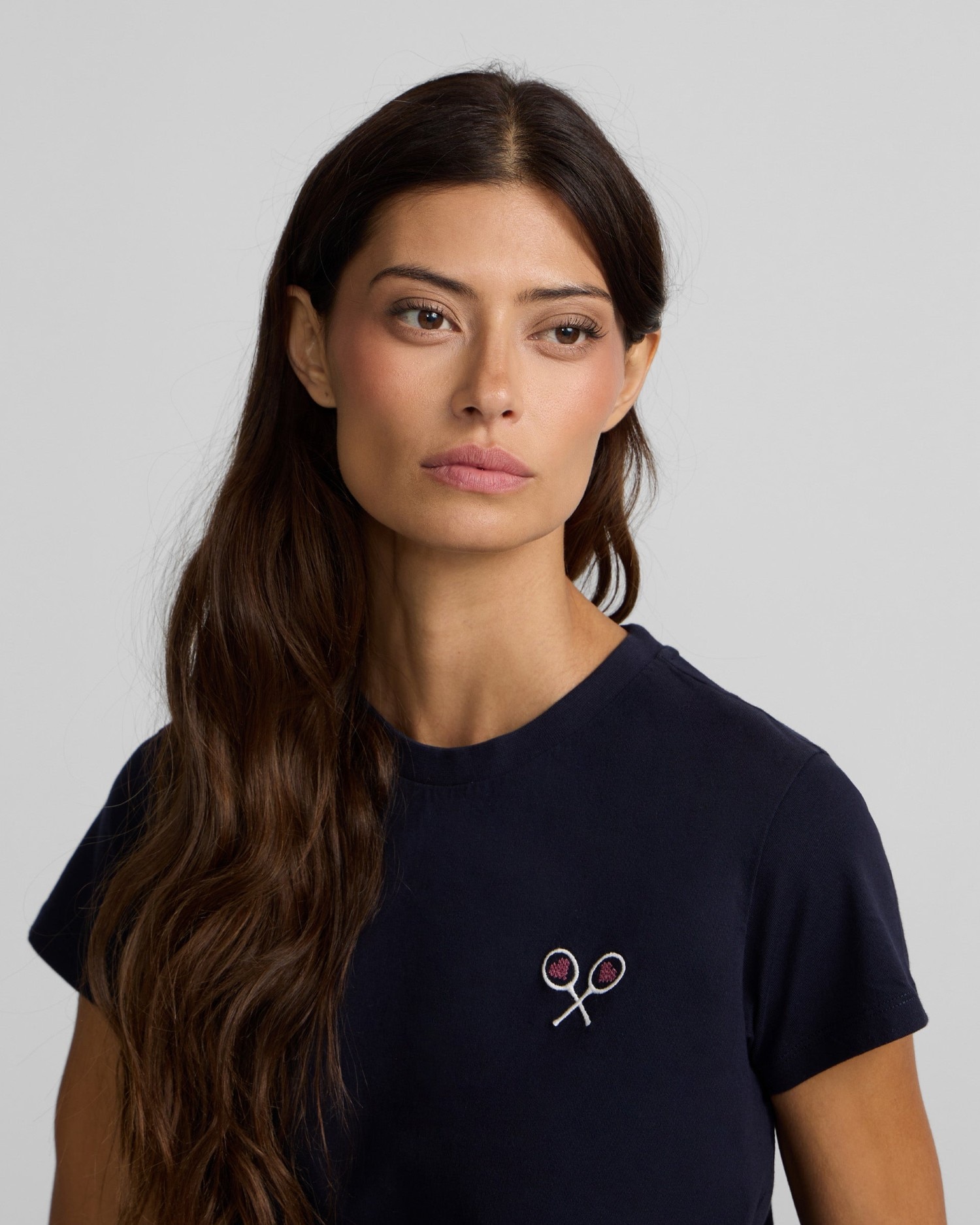 T-shirt Woman Lucky Love Azul-marinho-3