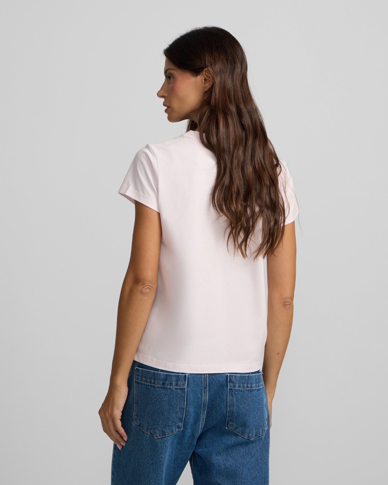 T-shirt Raquete Silbon Rosa Rosa-2
