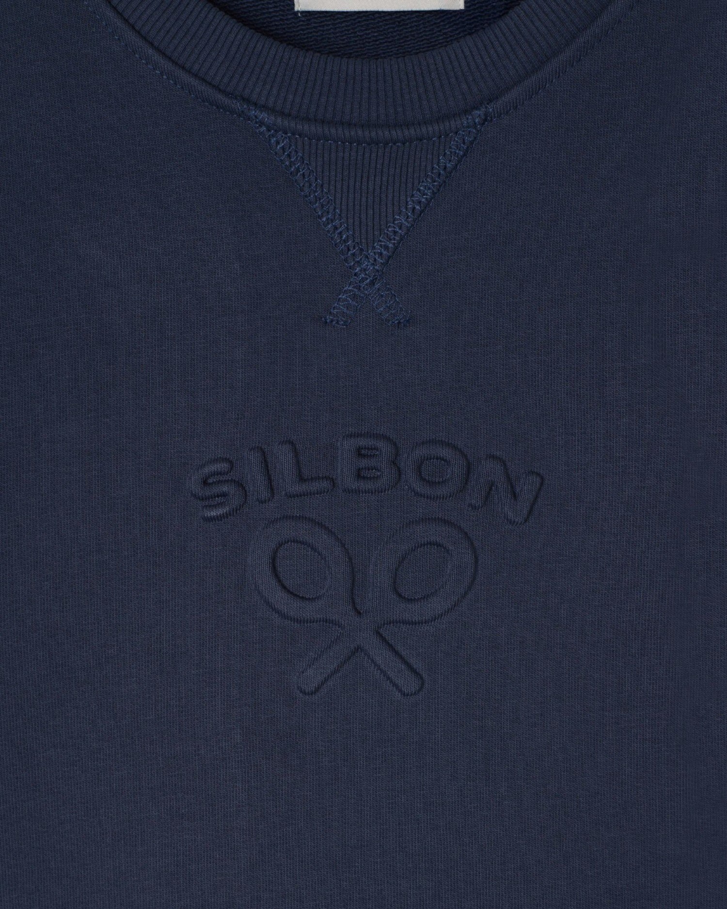 Sweatshirt Woman Silbon Clássica Azul-marinho-2